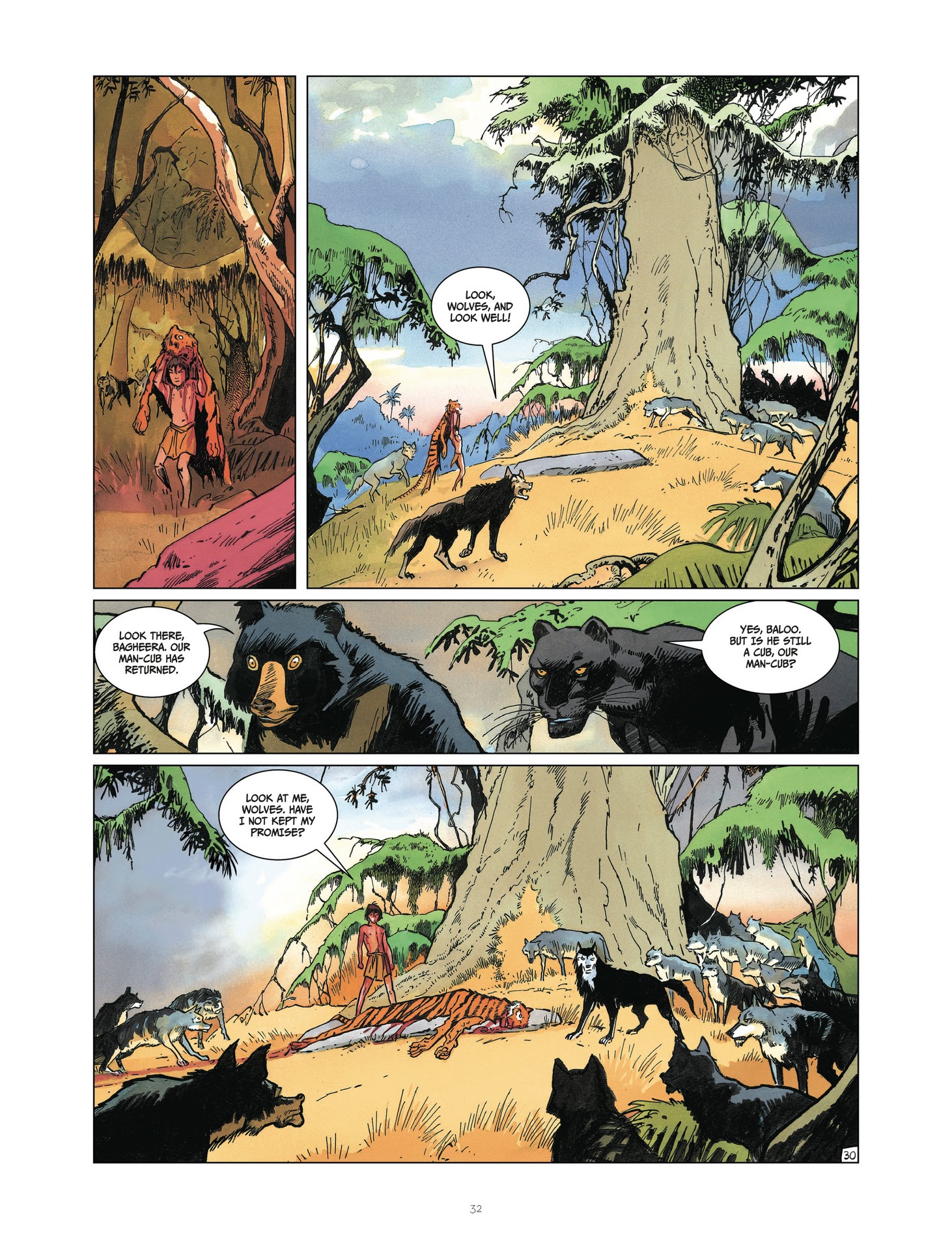 Read online The Last Jungle Book comic -  Issue #2 - 32