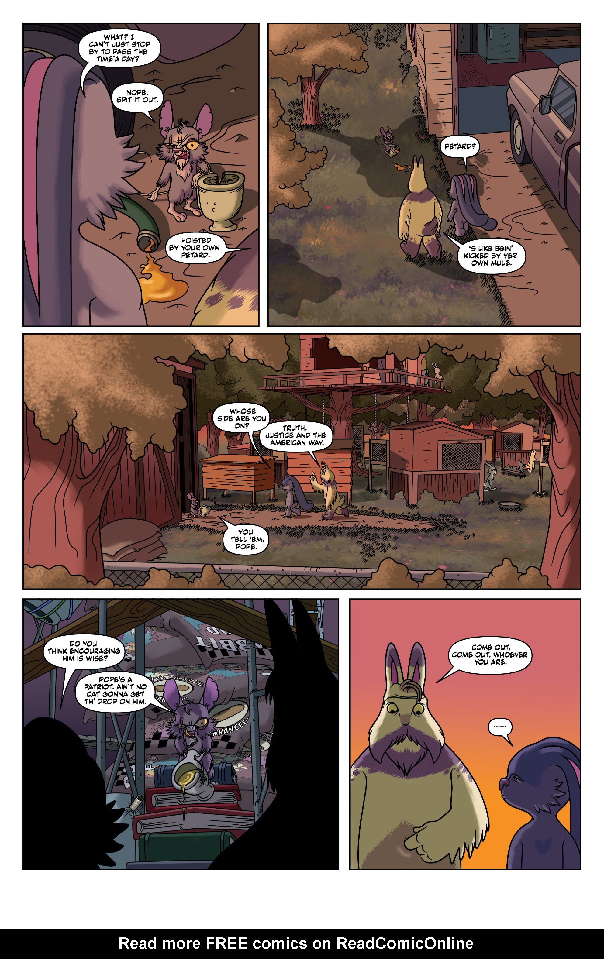 Read online Auntie Agatha's Home For Wayward Rabbits comic -  Issue #4 - 7