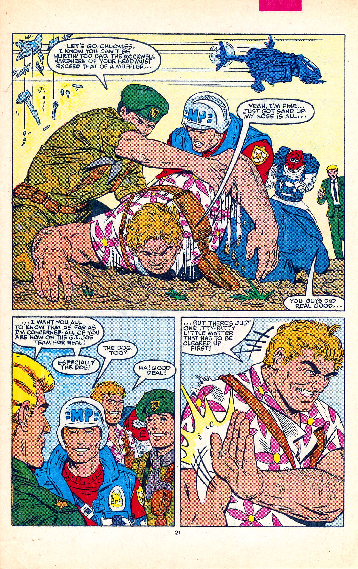 Read online G.I. Joe: A Real American Hero comic -  Issue #60 - 22
