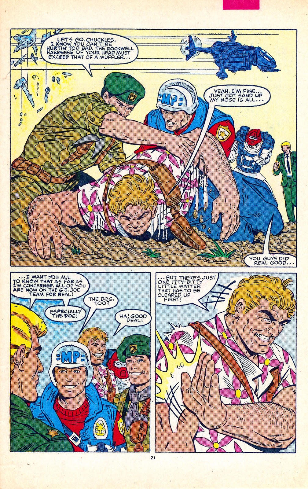 G.I. Joe: A Real American Hero issue 60 - Page 22