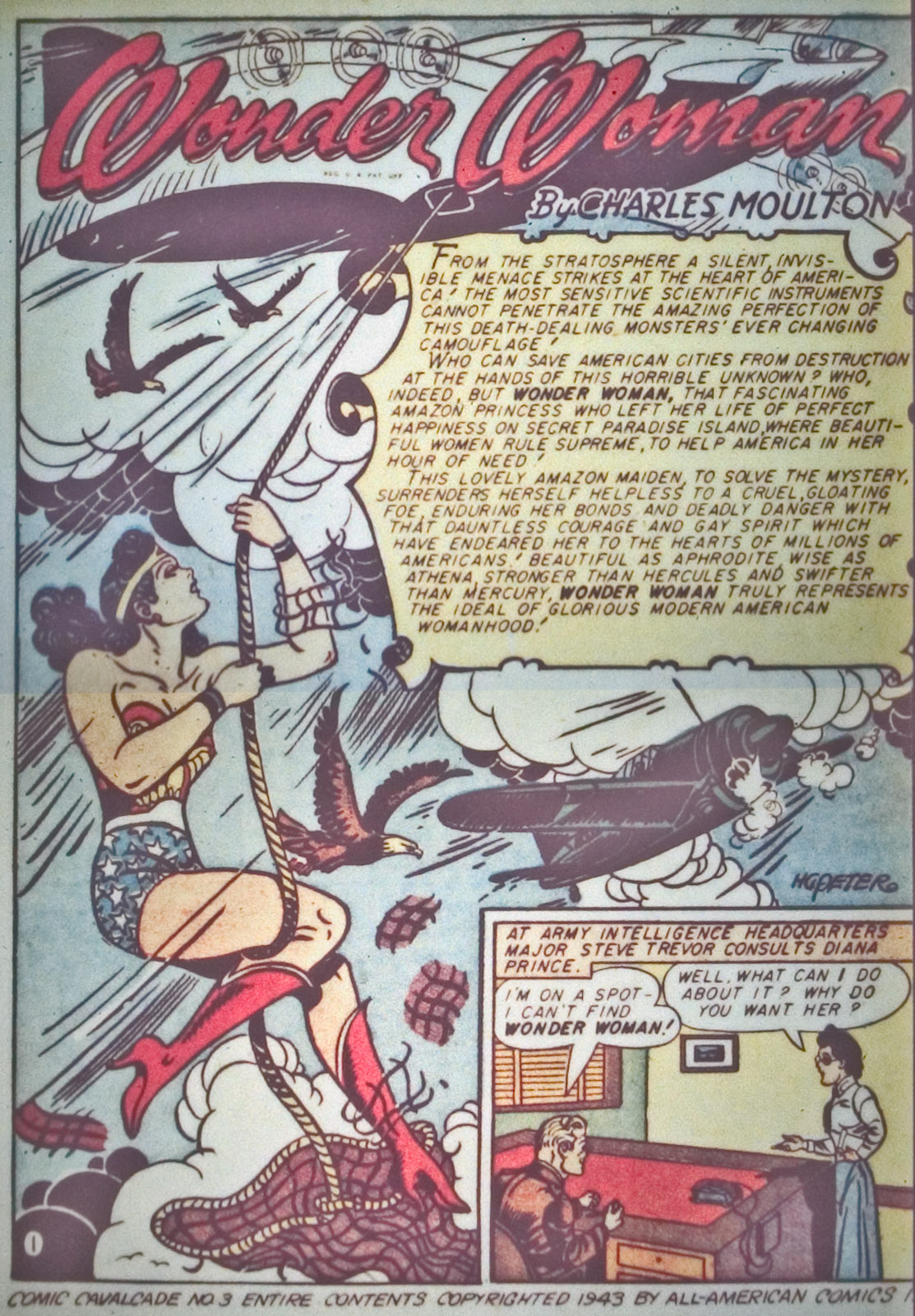 Read online Comic Cavalcade comic -  Issue #3 - 3