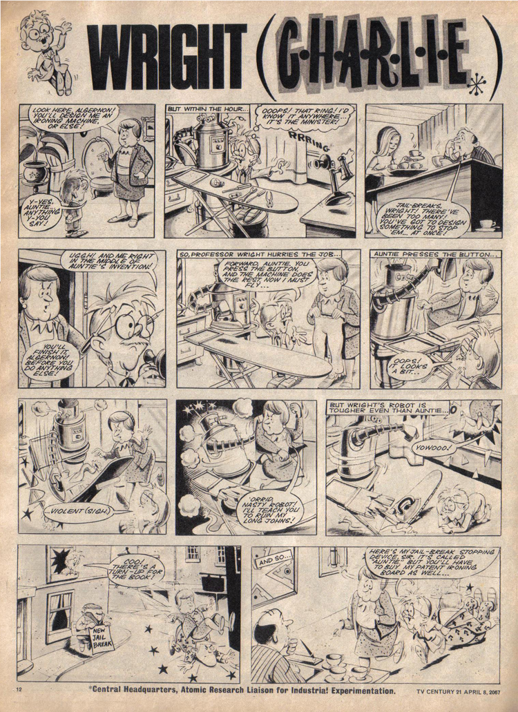 Read online TV Century 21 (TV 21) comic -  Issue #116 - 11