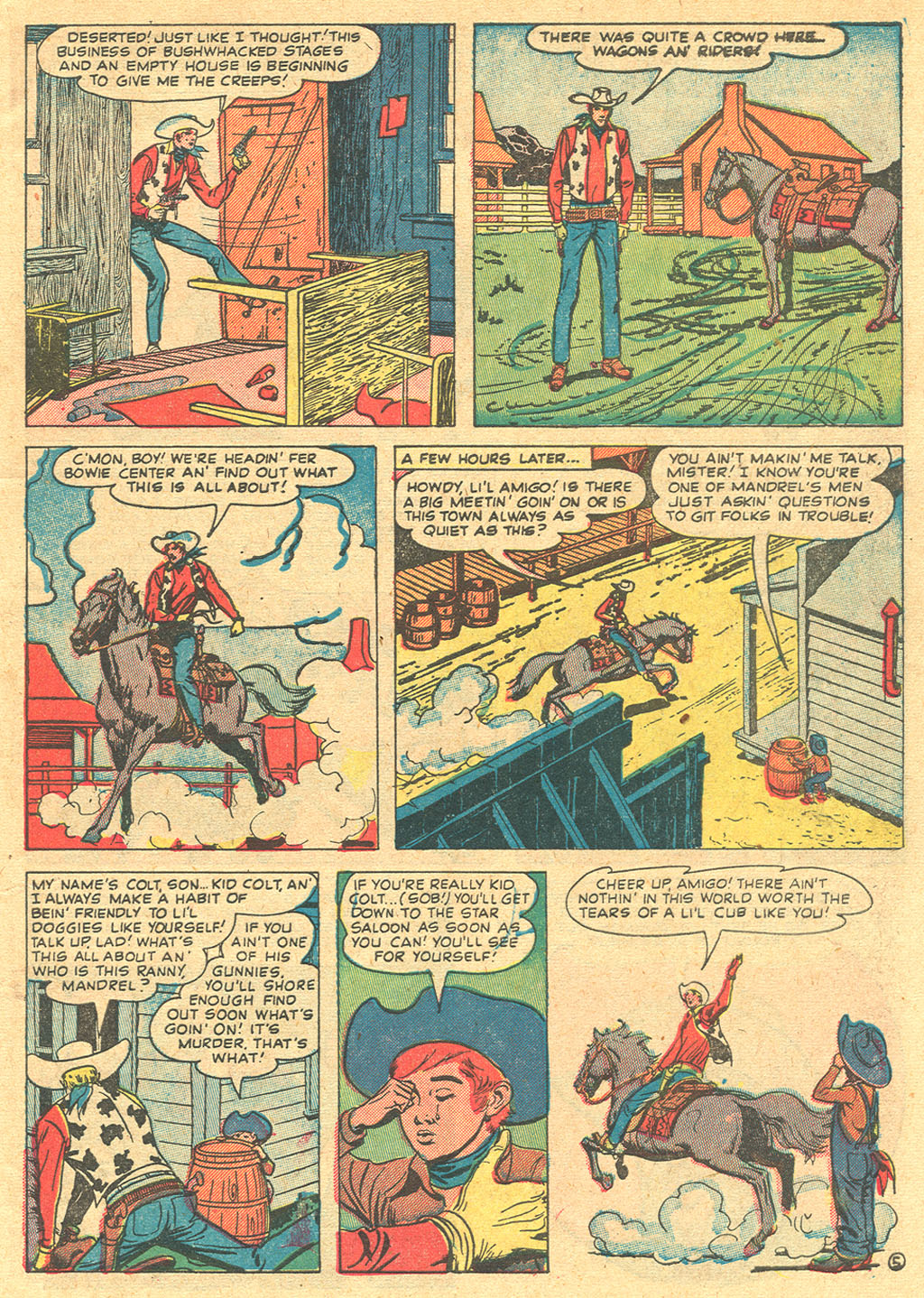 Read online Kid Colt Outlaw comic -  Issue #17 - 7