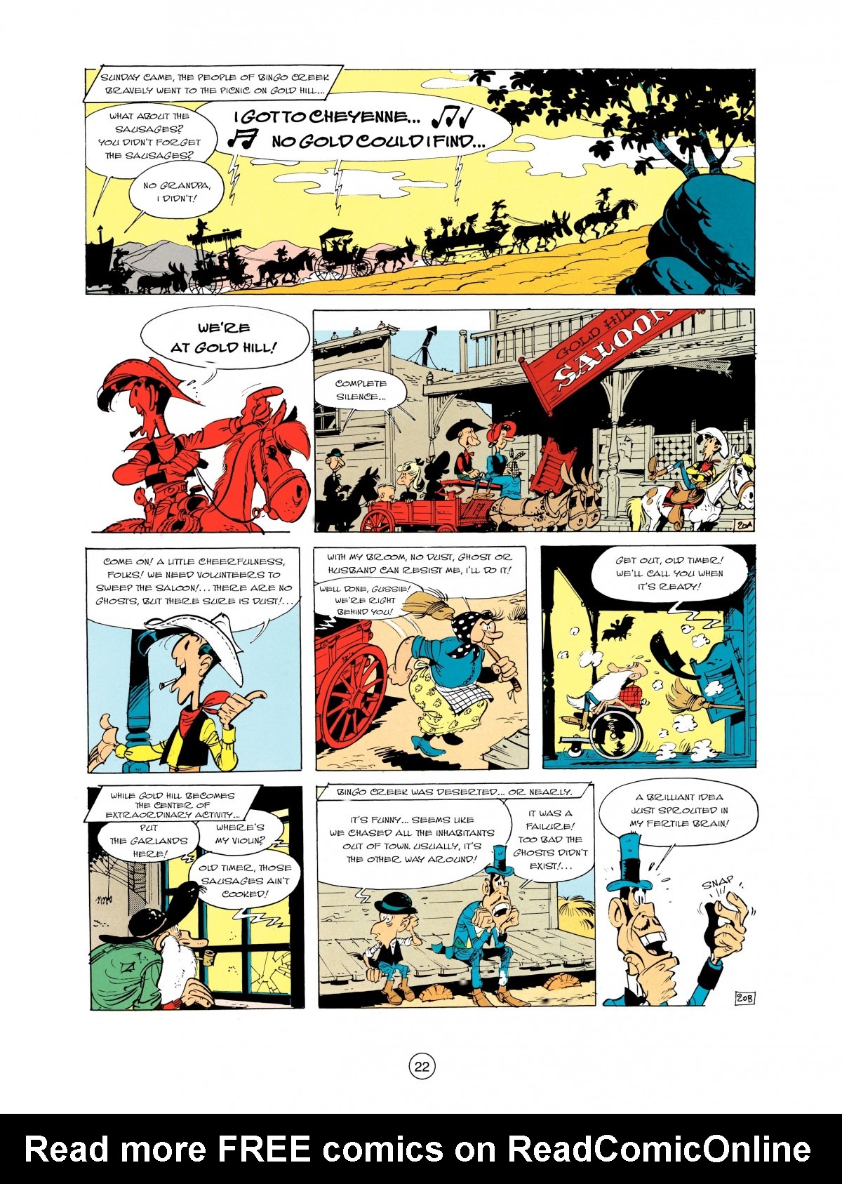 Read online A Lucky Luke Adventure comic -  Issue #2 - 24