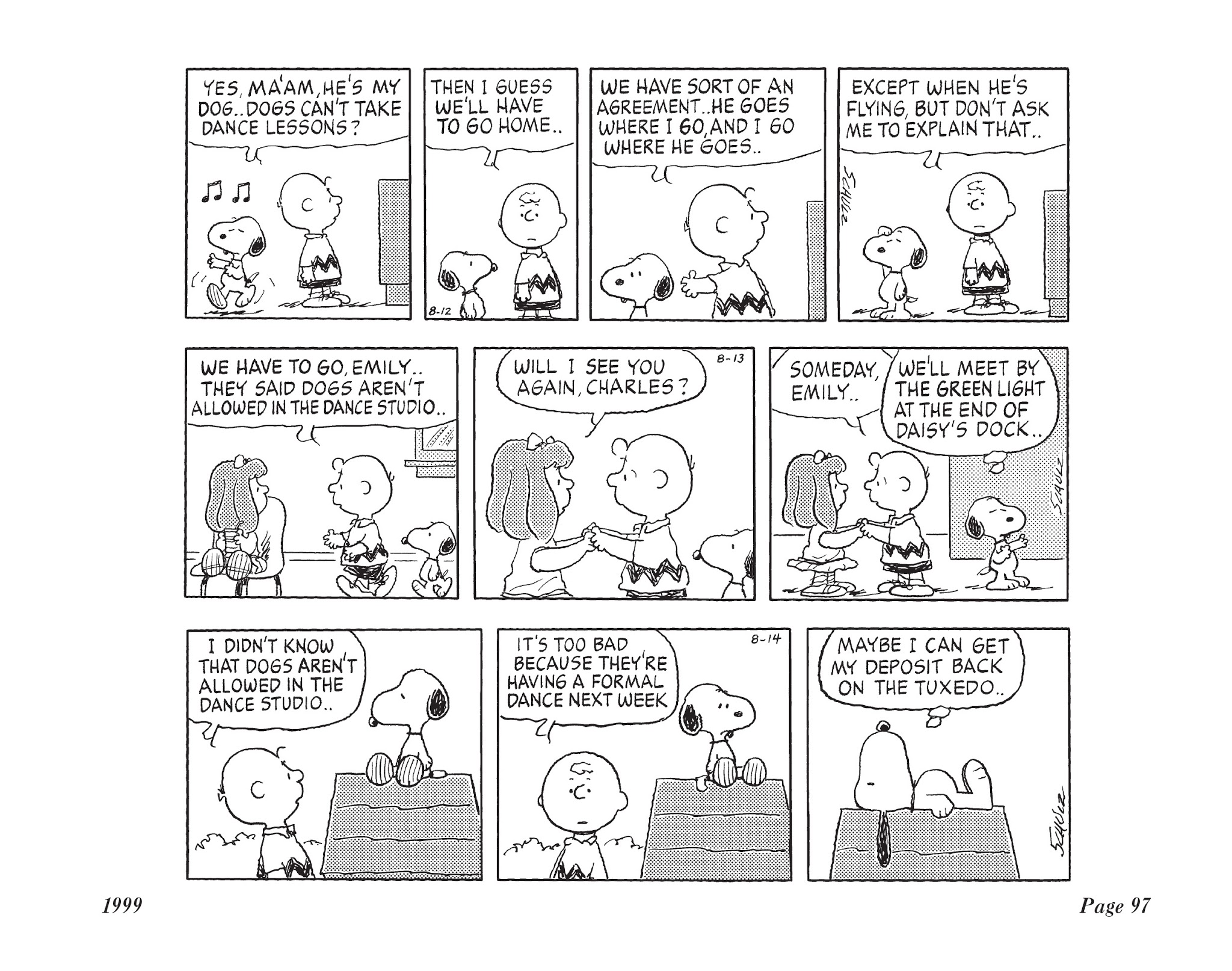 Read online The Complete Peanuts comic -  Issue # TPB 25 - 107