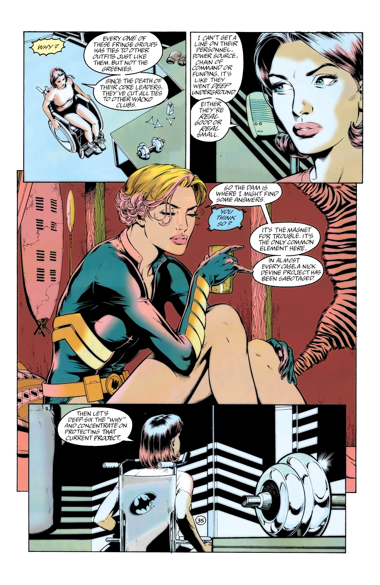 Read online Black Canary/Oracle: Birds of Prey comic -  Issue # Full - 35