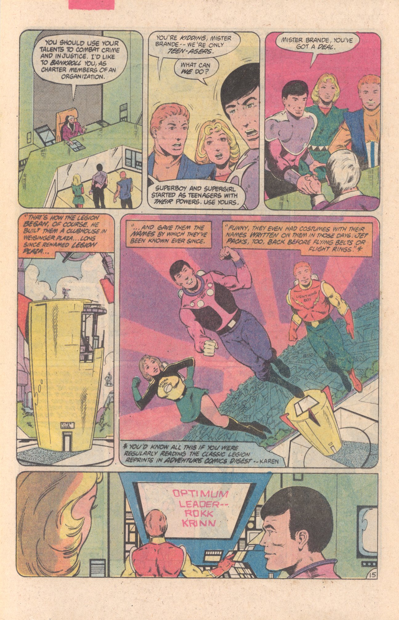 Legion of Super-Heroes (1980) 297 Page 15