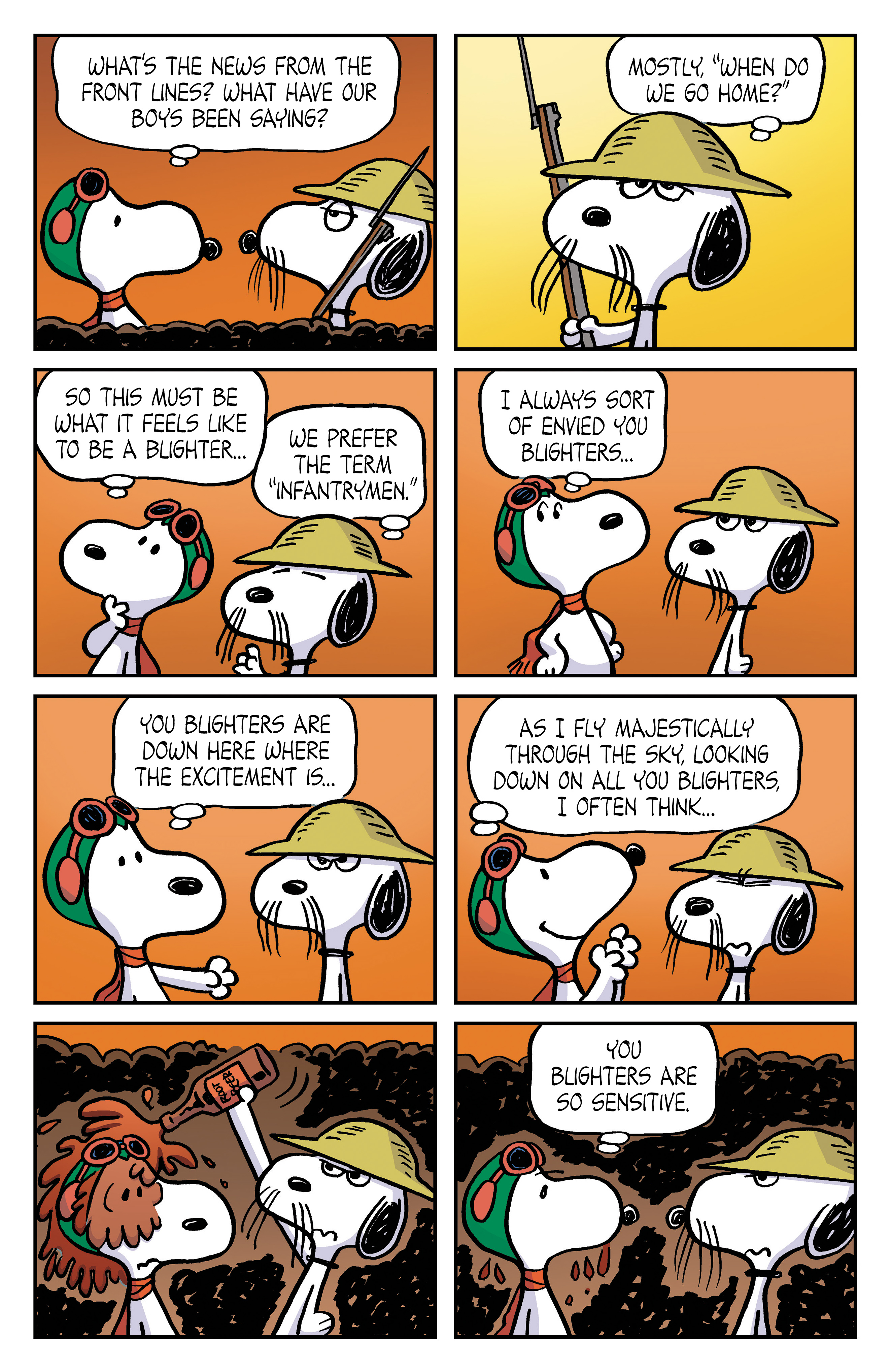 Read online Peanuts: Where Beagles Dare! comic -  Issue # Full - 47