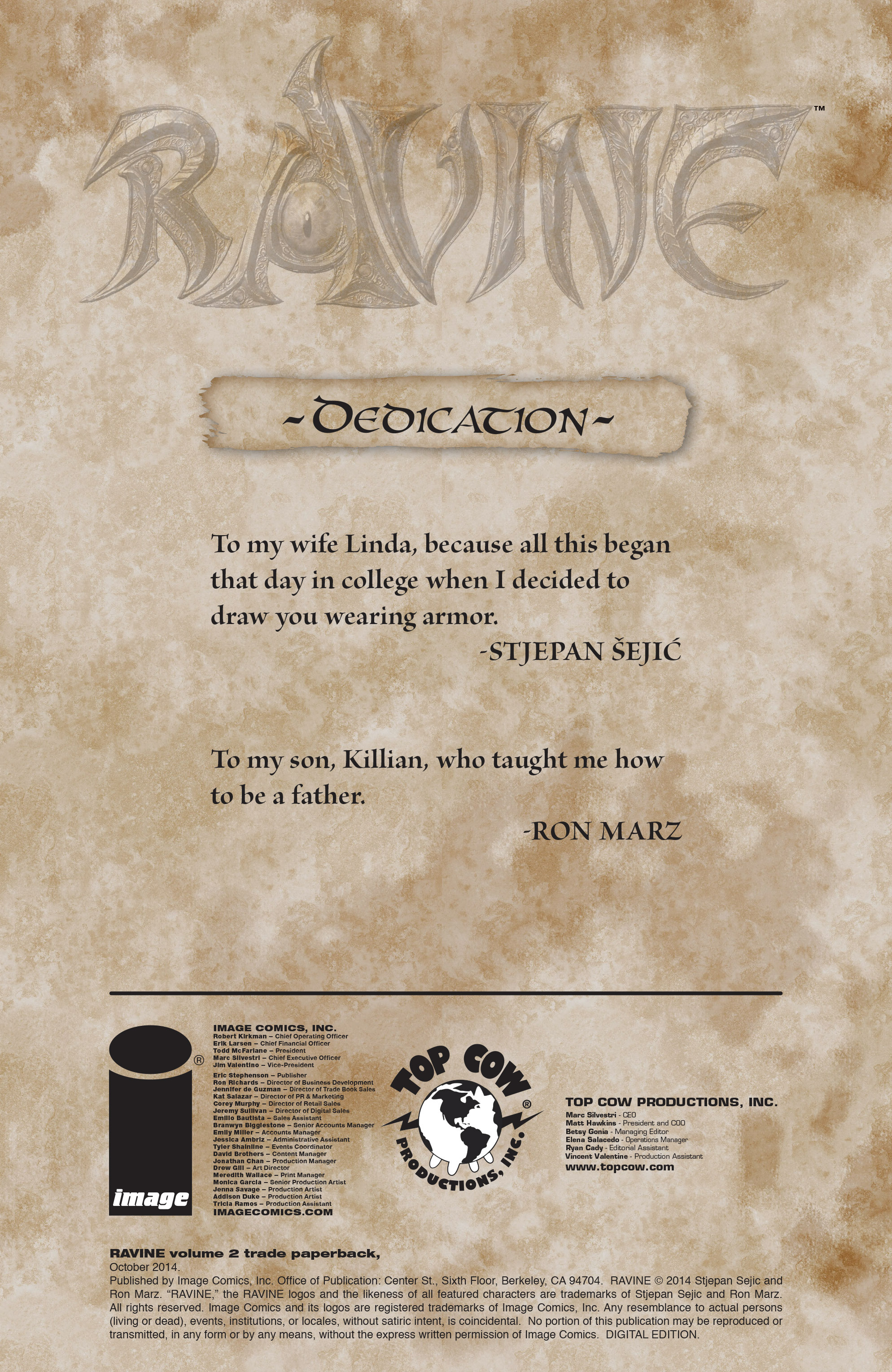 Read online Ravine comic -  Issue # TPB 2 - 3