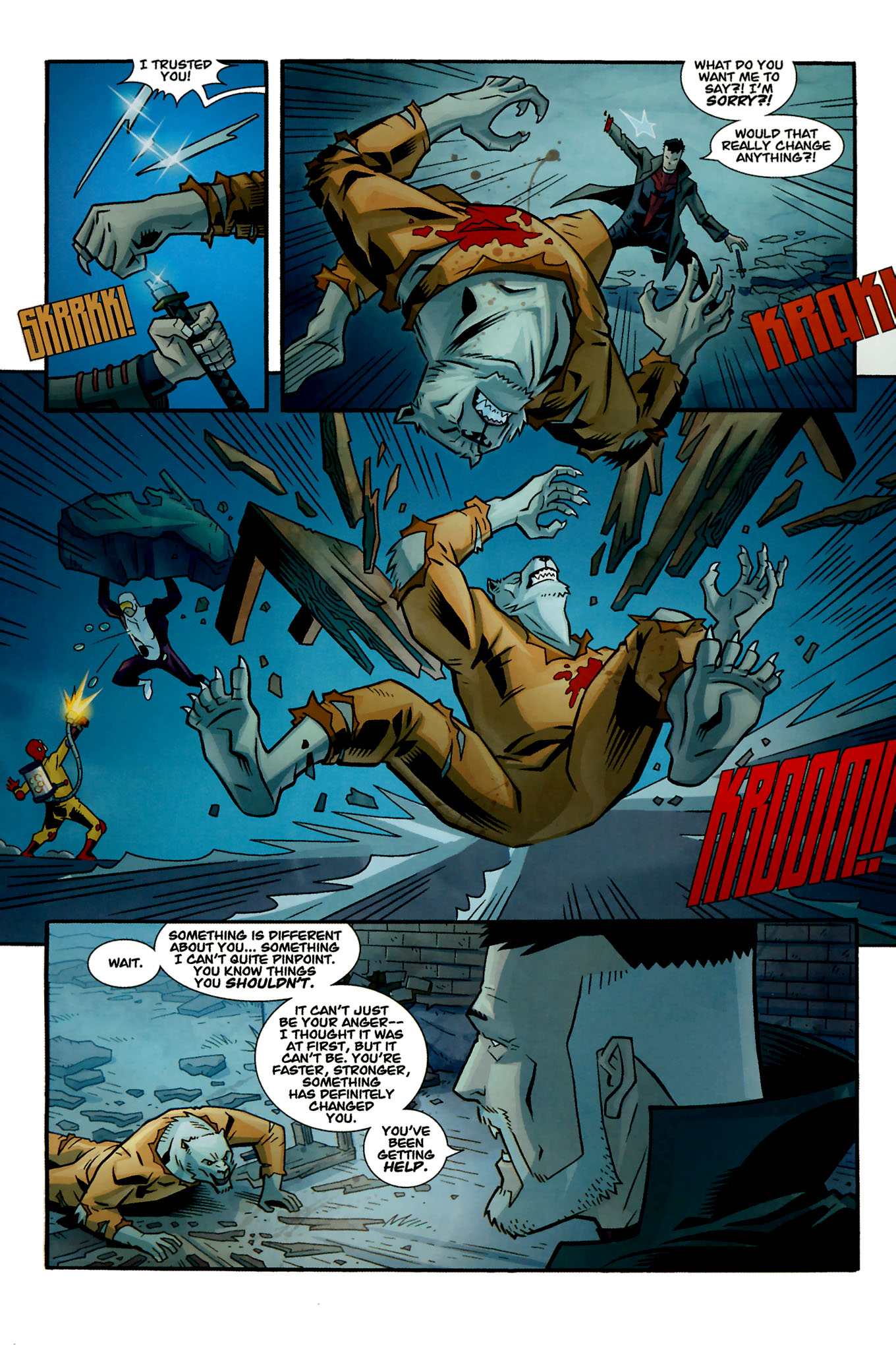 Read online The Astounding Wolf-Man comic -  Issue #16 - 10