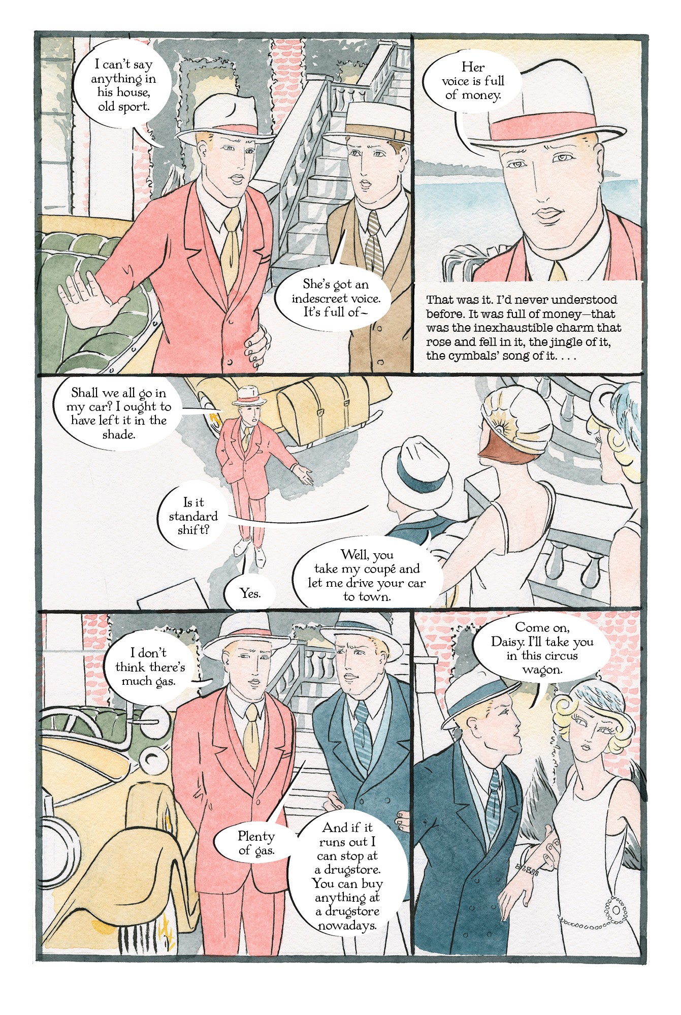 Read online The Great Gatsby: The Graphic Novel comic -  Issue # TPB (Part 2) - 47