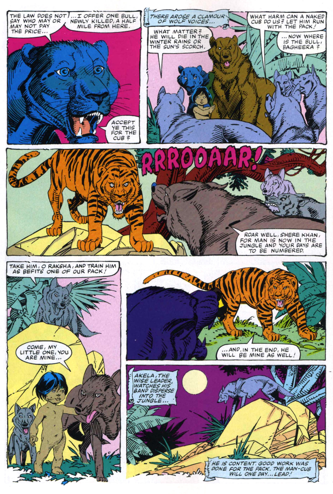 Read online Marvel Illustrated Jungle Book comic -  Issue # Full - 14