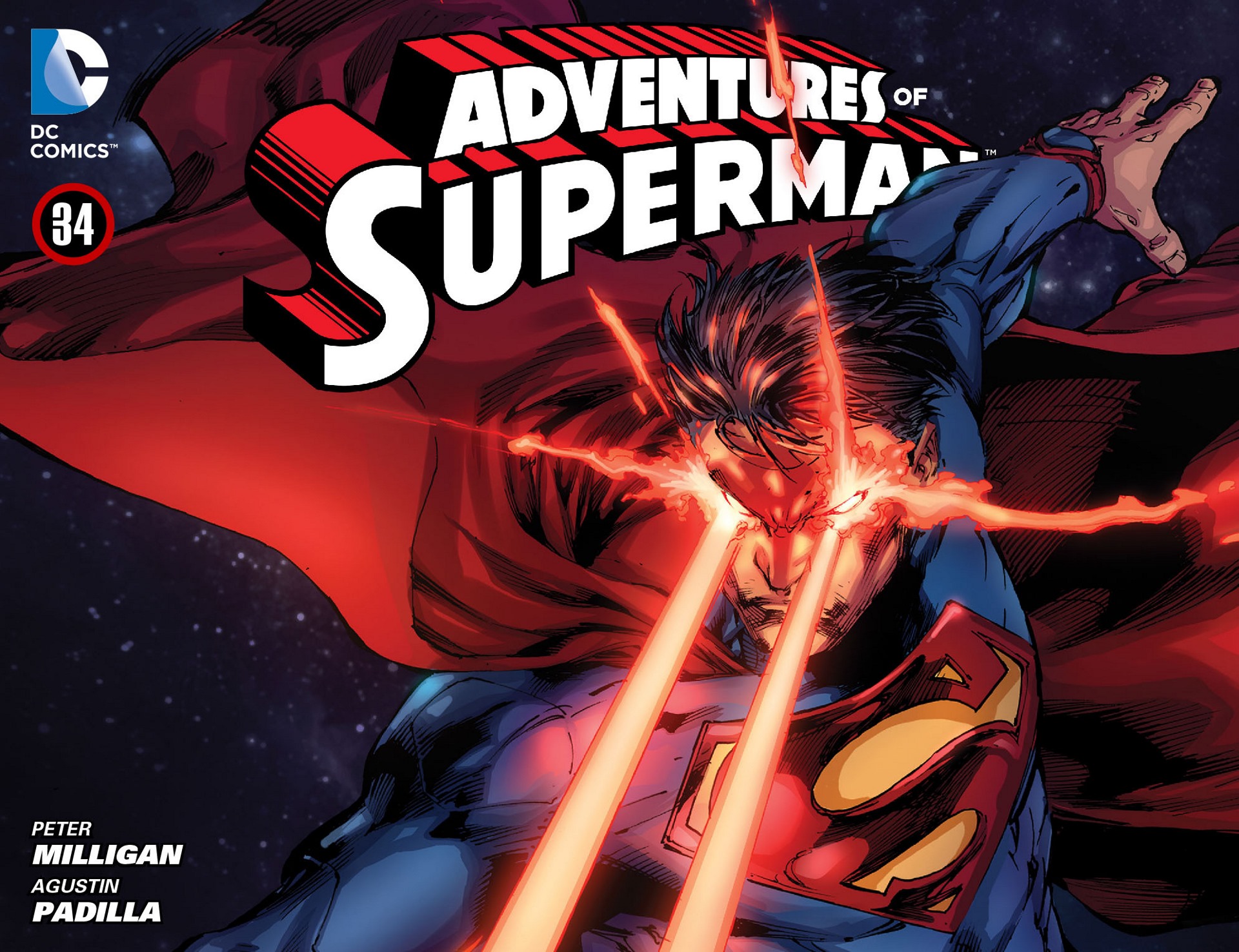 Read online Adventures of Superman [I] comic -  Issue #34 - 1