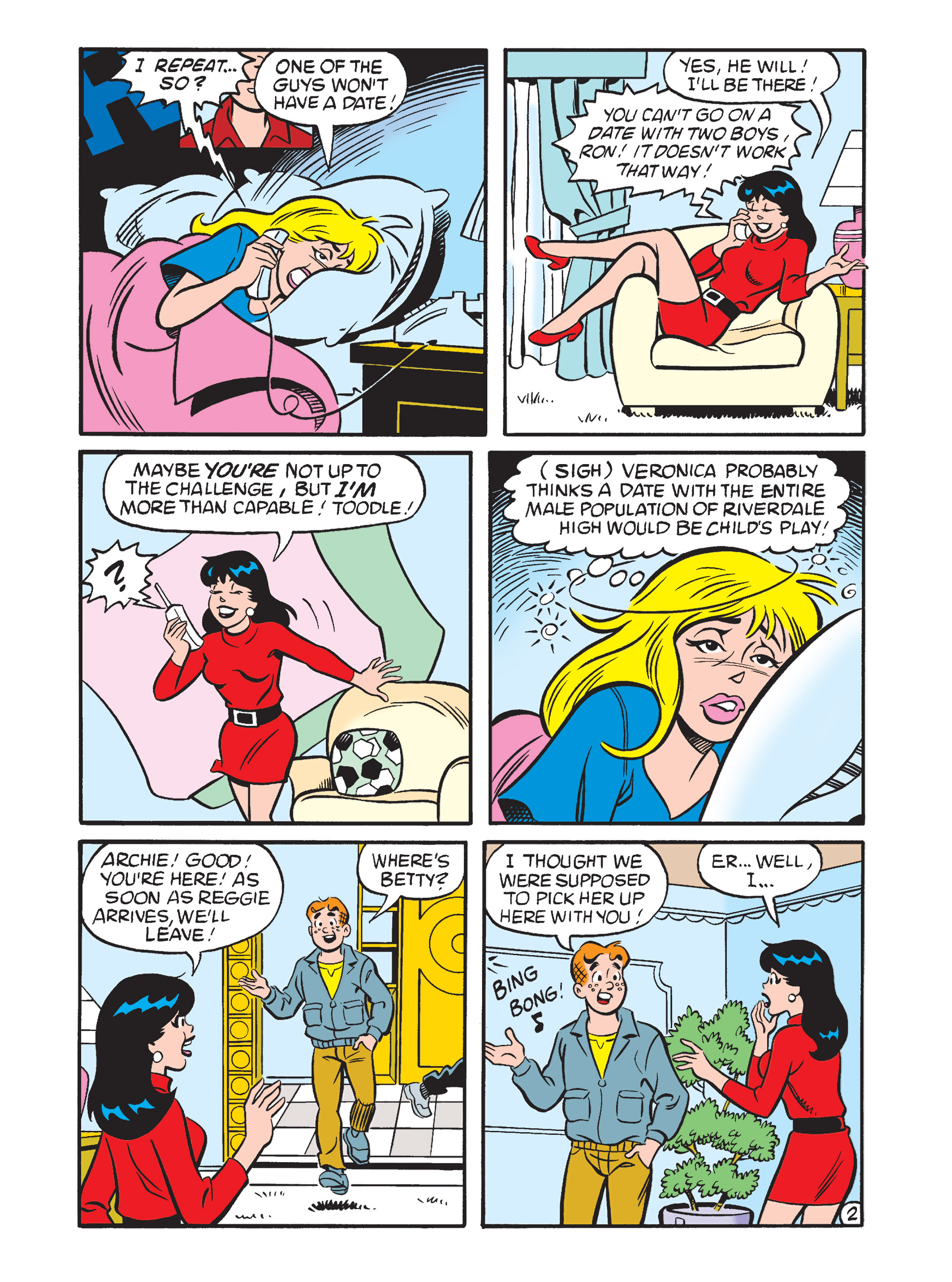 Read online Betty and Veronica Digest Magazine comic -  Issue #179 - 21