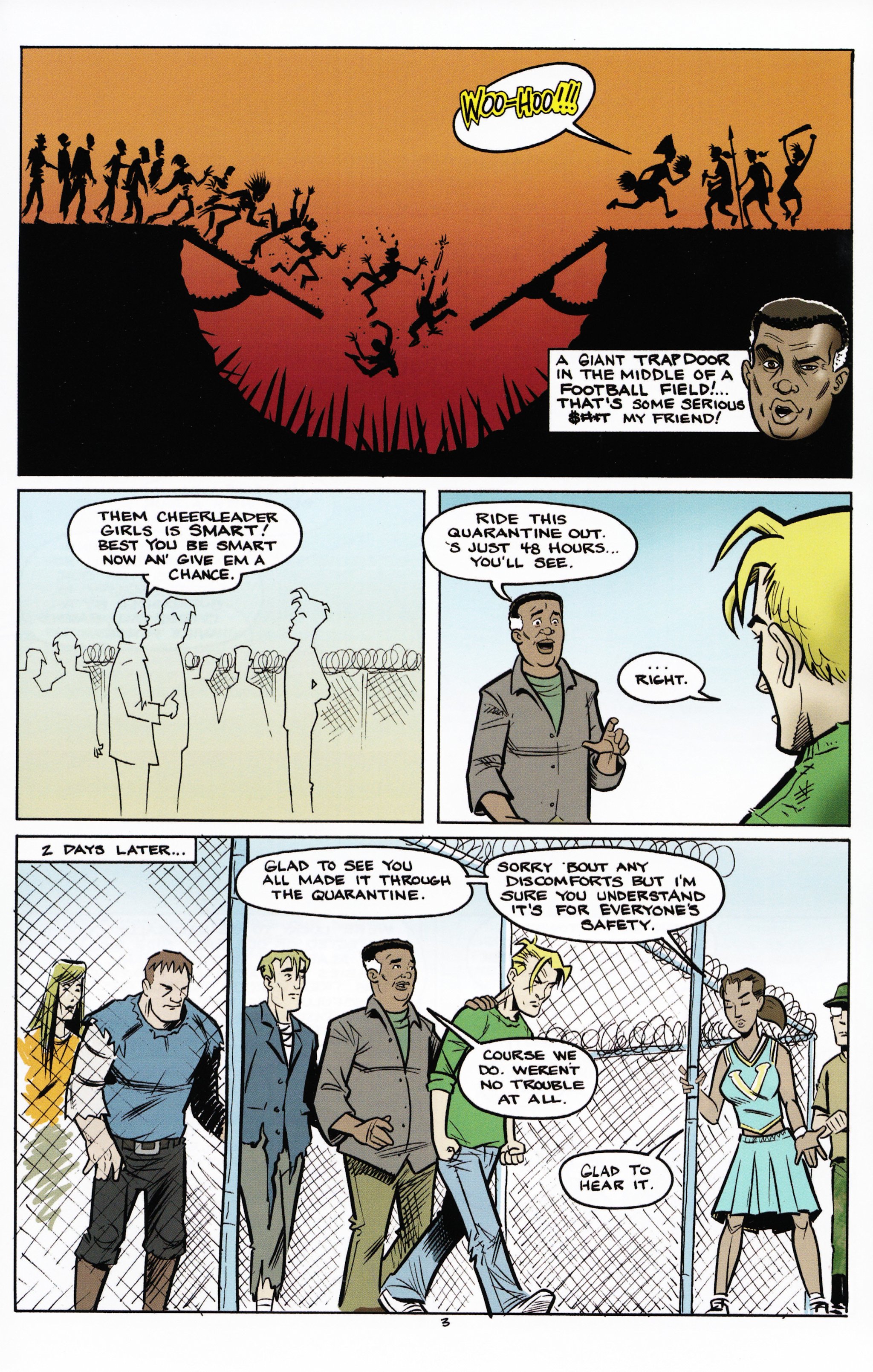 Read online Zombies vs Cheerleaders comic -  Issue #3 - 24