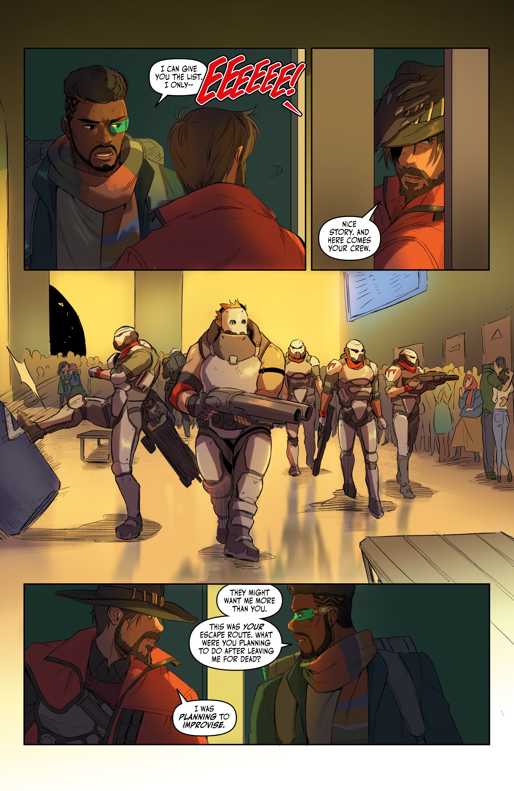 Read online Overwatch: New Blood comic -  Issue #3 - 10