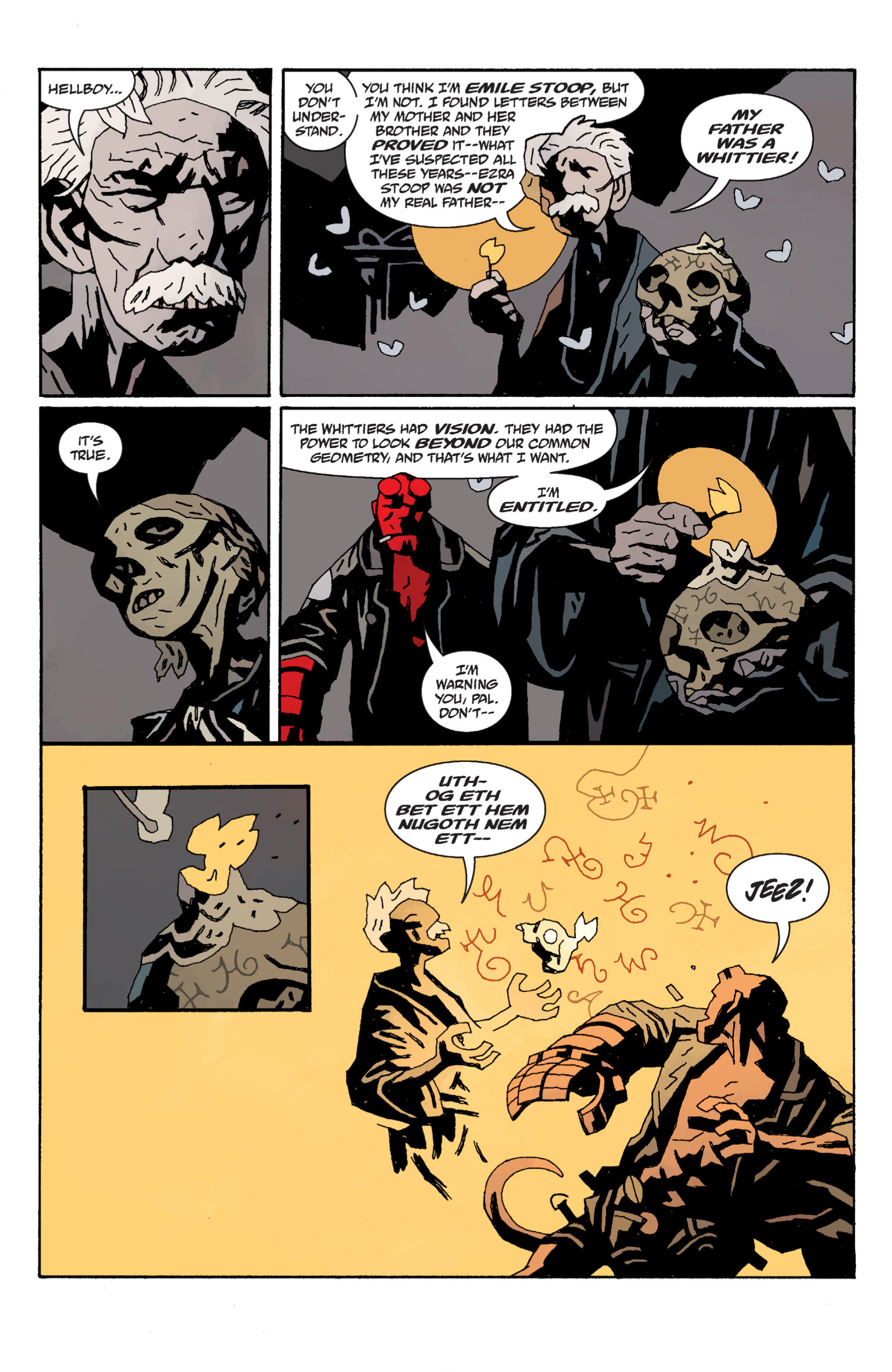 Read online Hellboy comic -  Issue #11 - 149