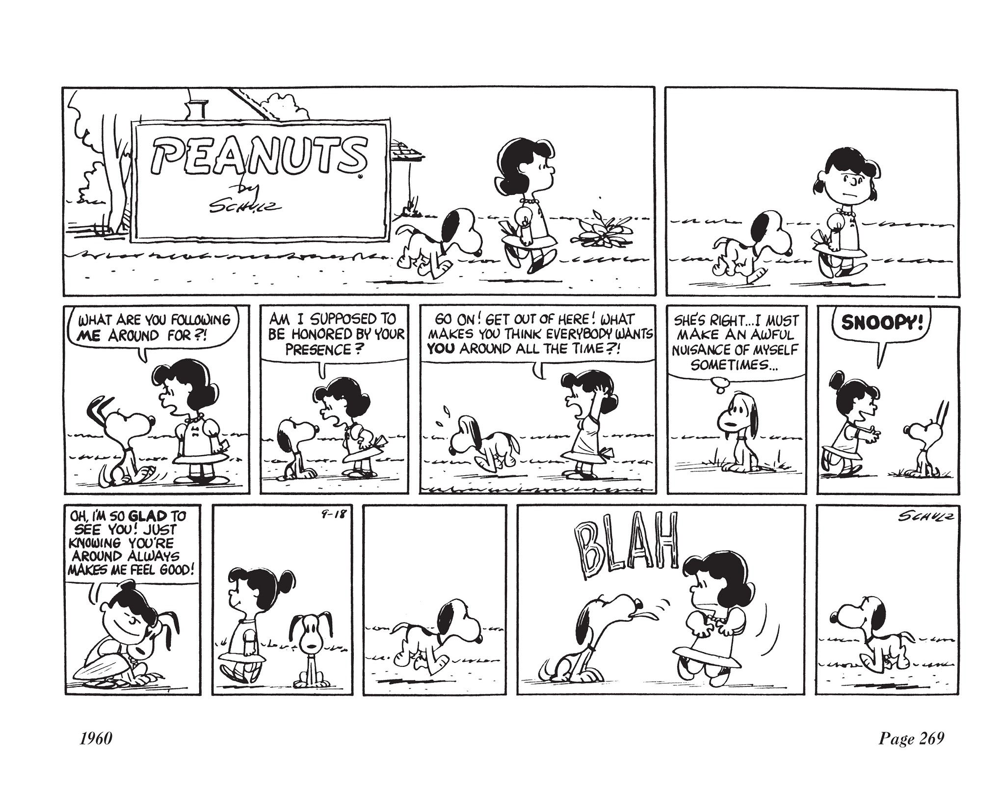 Read online The Complete Peanuts comic -  Issue # TPB 5 - 285