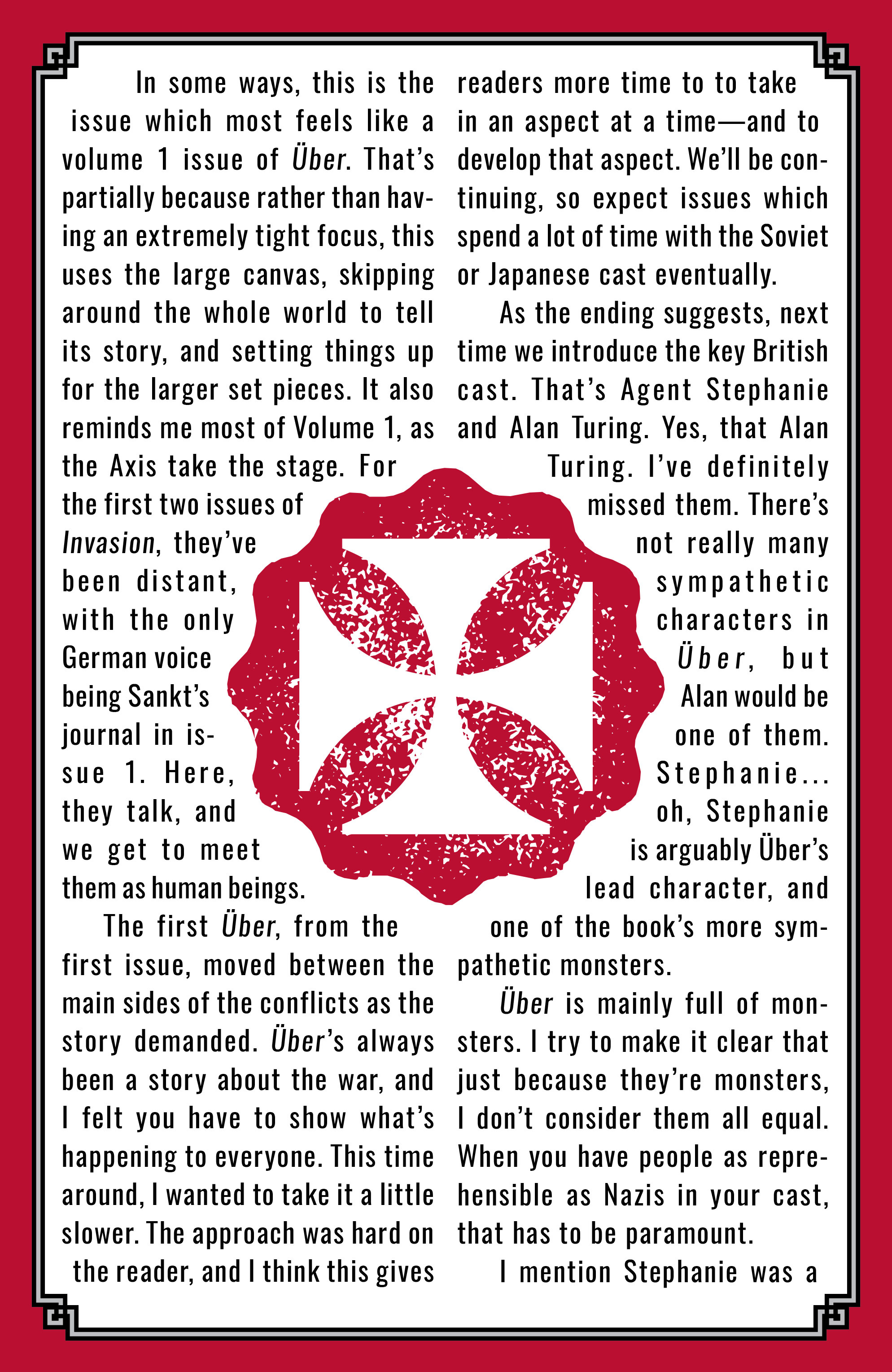 Read online Uber: Invasion comic -  Issue #3 - 26