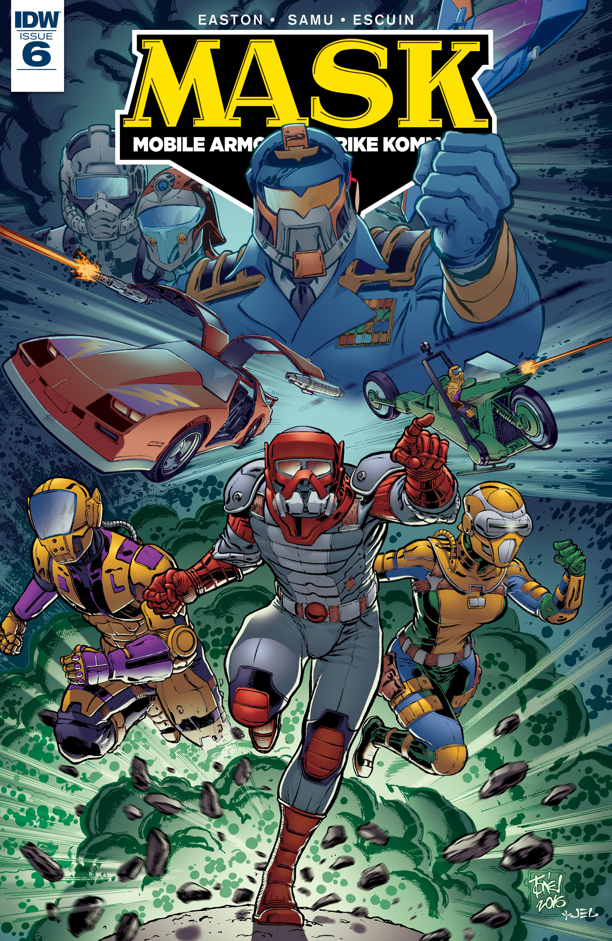 Read online M.A.S.K.: Mobile Armored Strike Kommand comic -  Issue #6 - 1