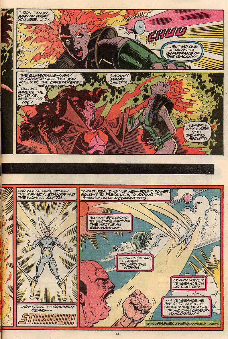 Read online Guardians of the Galaxy (1990) comic -  Issue #7 - 11