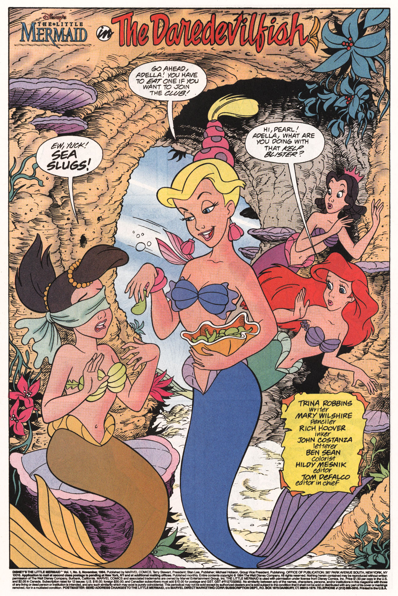 Read online Disney's The Little Mermaid comic -  Issue #3 - 3
