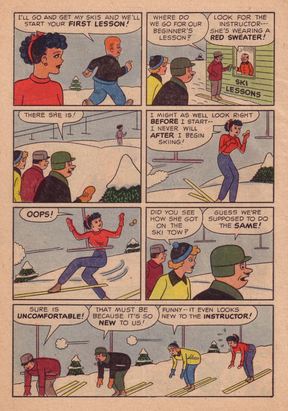 Read online Fritzi Ritz (1953) comic -  Issue #56 - 6