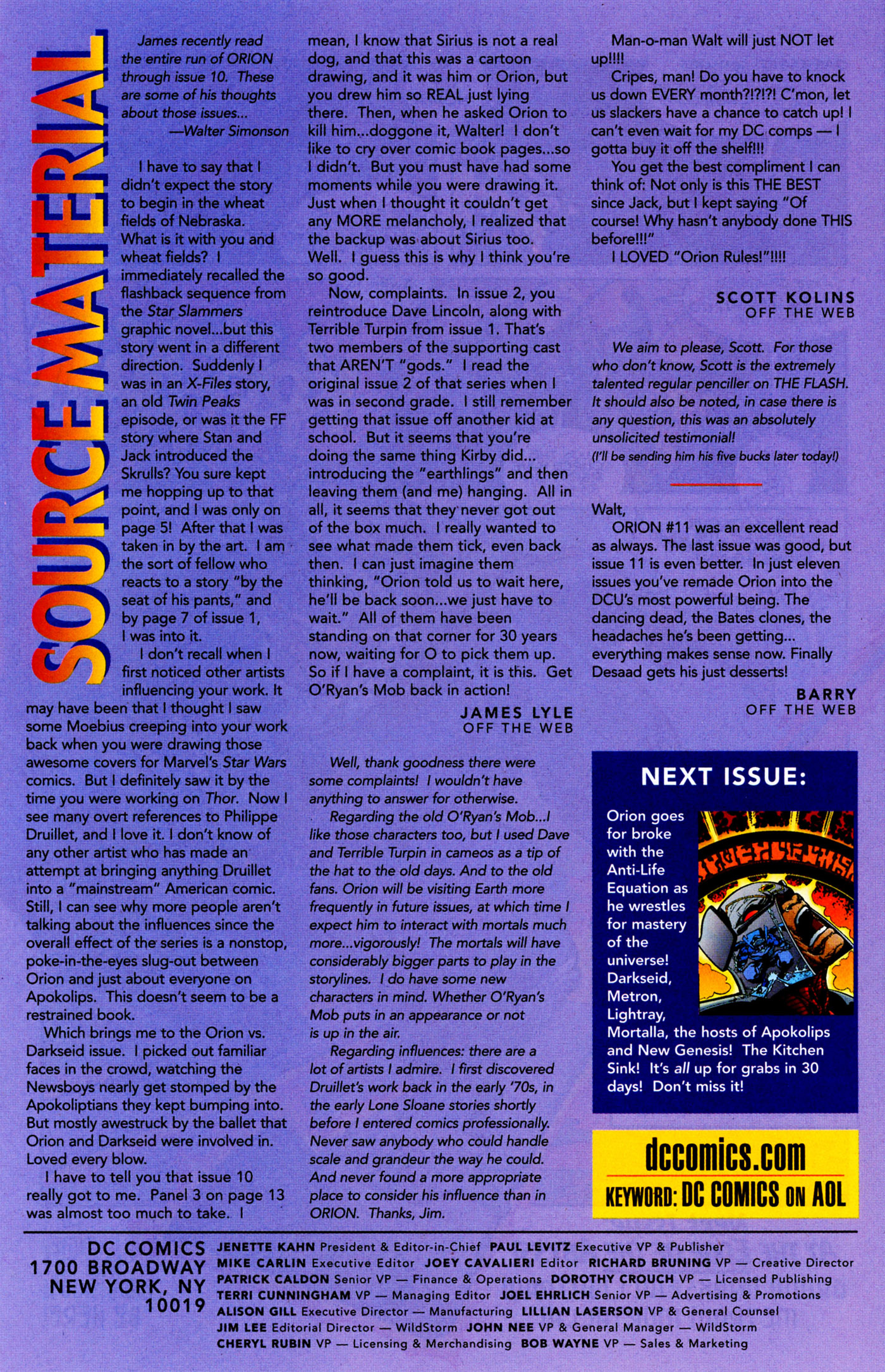Read online Orion comic -  Issue #14 - 23