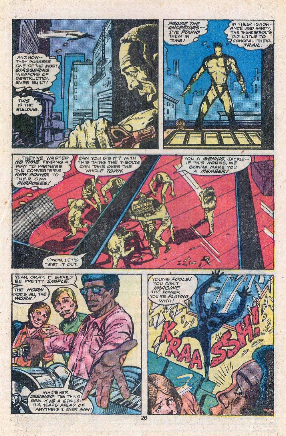 Read online Black Panther (1977) comic -  Issue #14 - 28