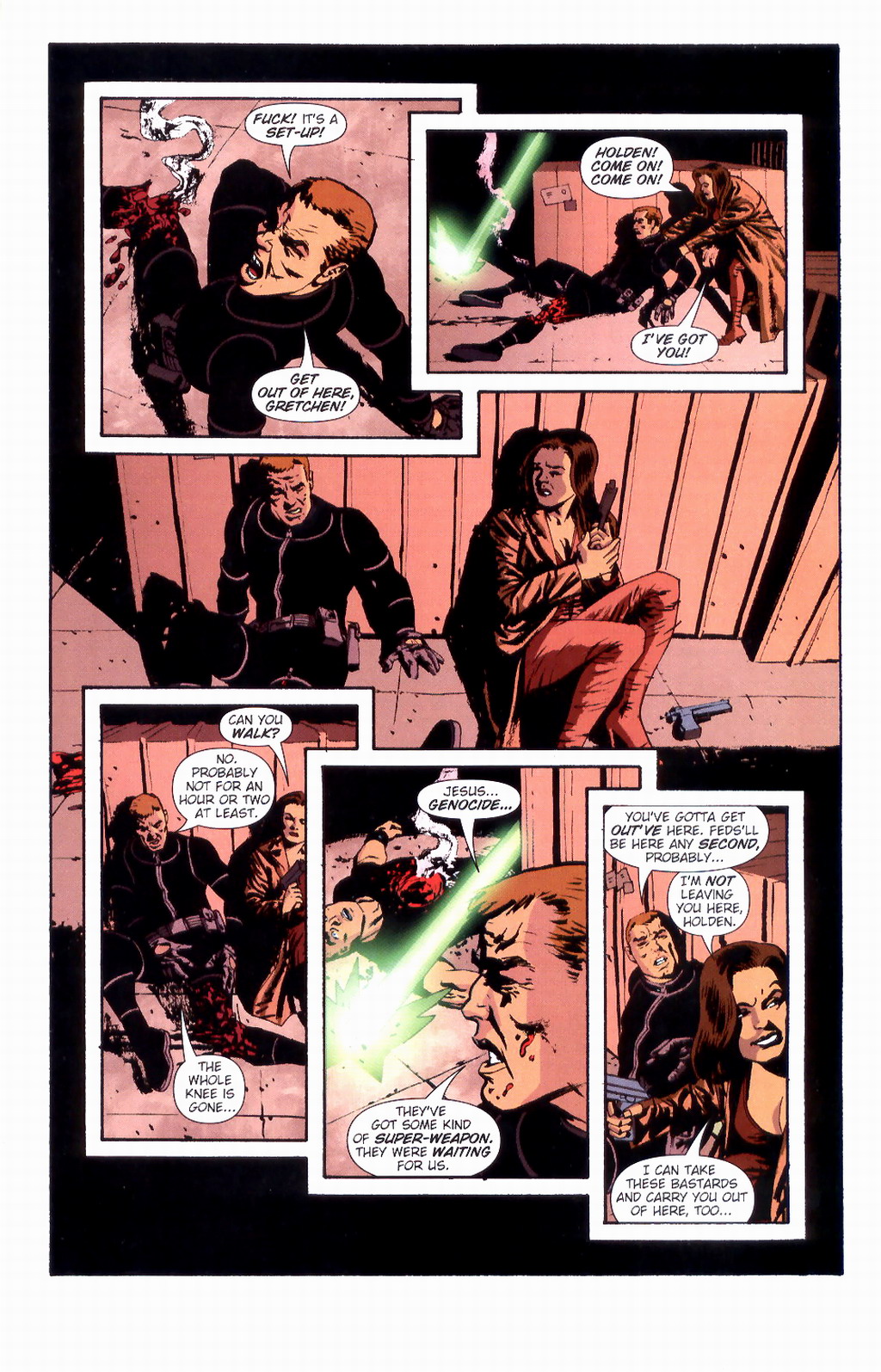 Read online Sleeper comic -  Issue #10 - 23