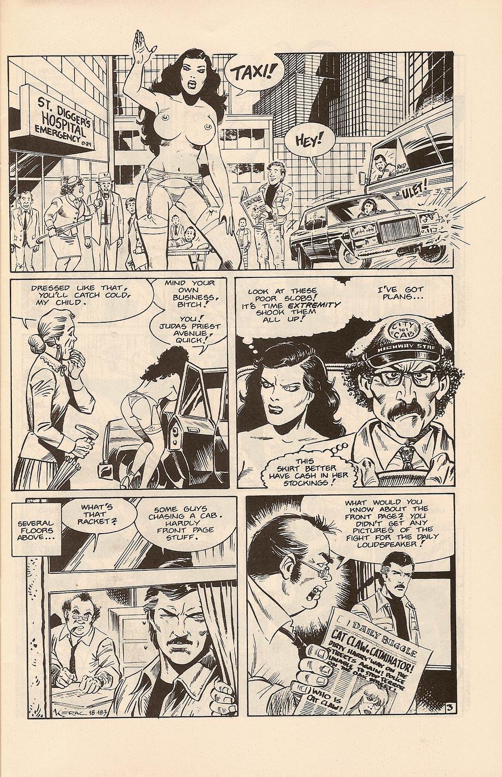 Read online Cat Claw comic -  Issue #7 - 5