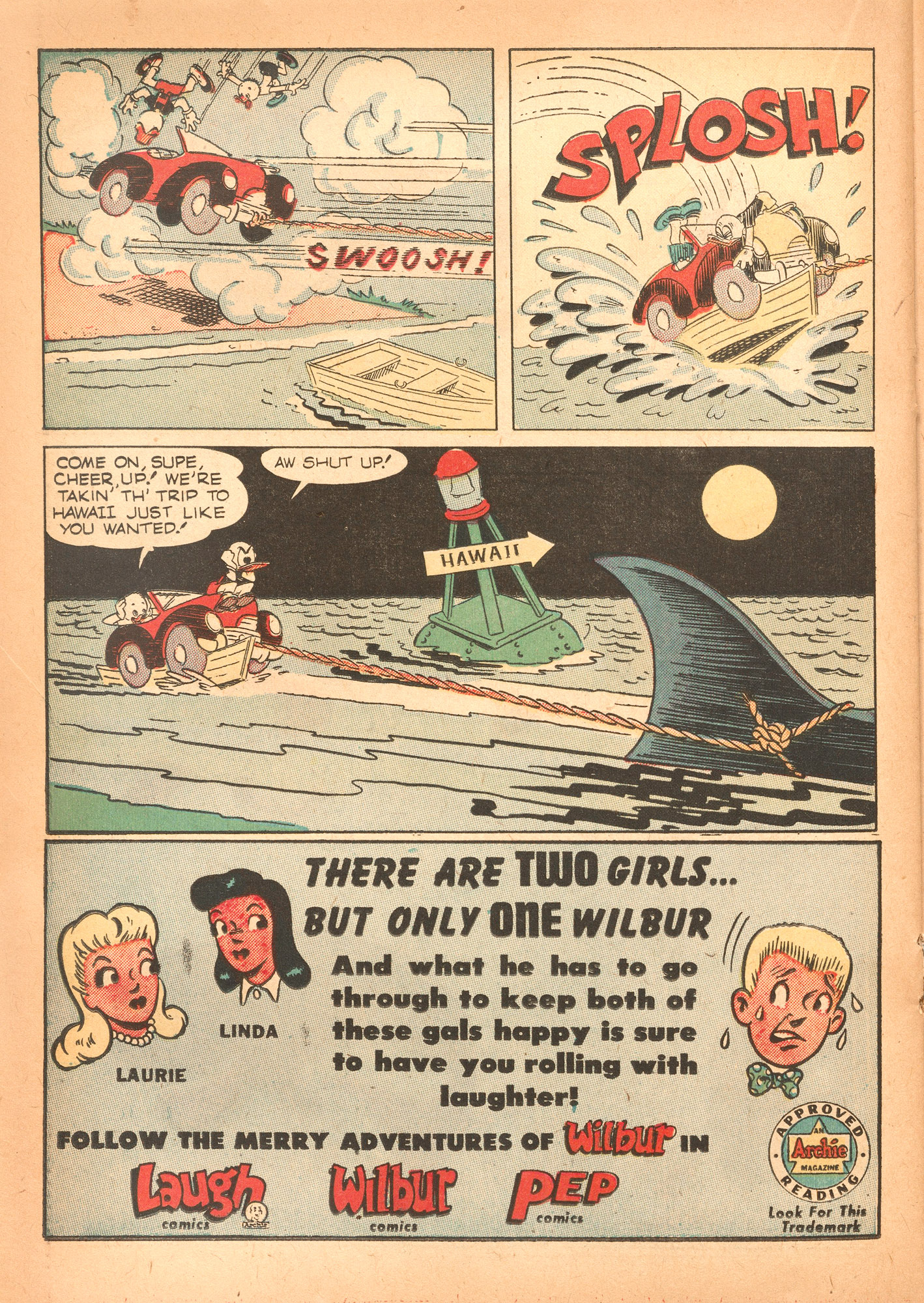 Read online Super Duck Comics comic -  Issue #37 - 32