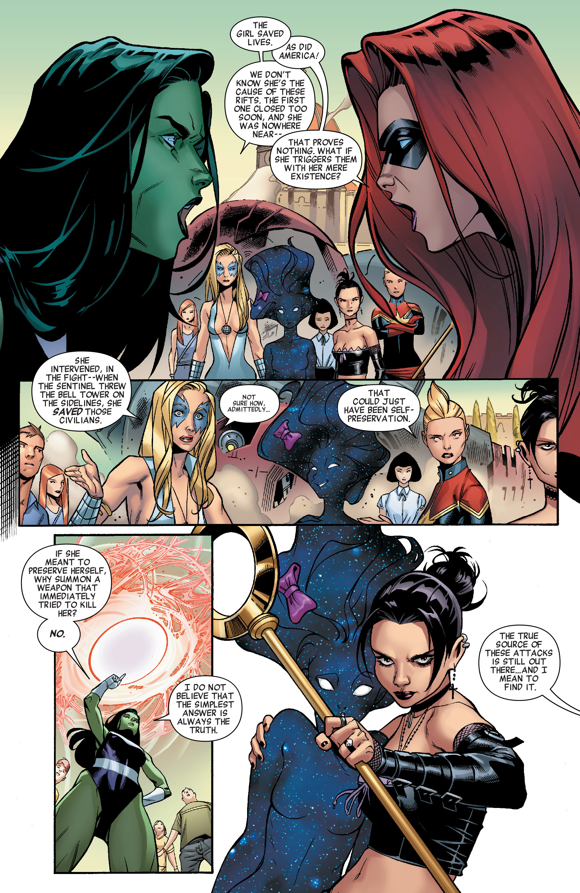 Read online A-Force (2015) comic -  Issue #2 - 17