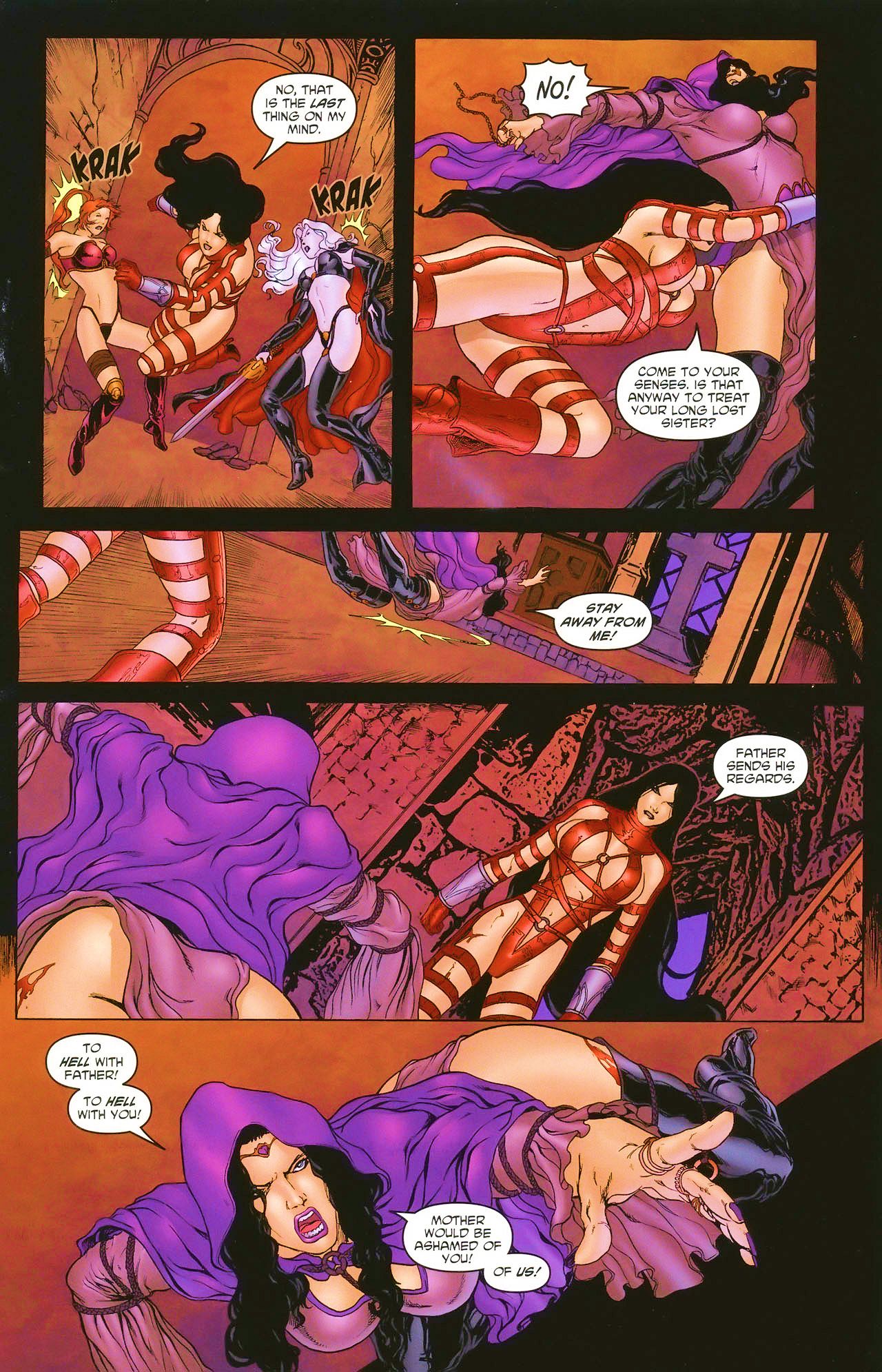 Read online Brian Pulido's Lady Death: Sacrilege comic -  Issue #2 - 13