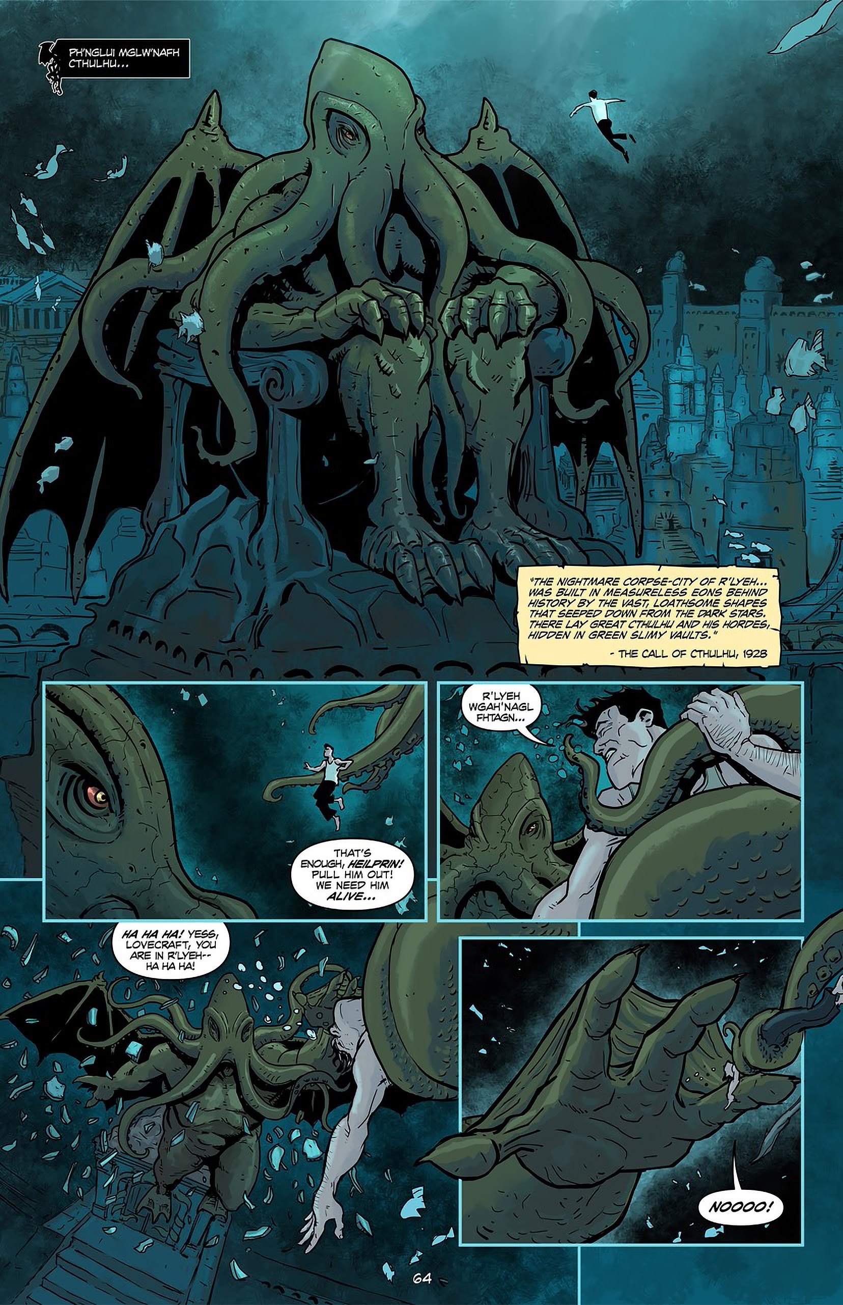 Read online Lovecraft P.I. - The Curious Case of ReAnimator comic -  Issue # TPB - 65