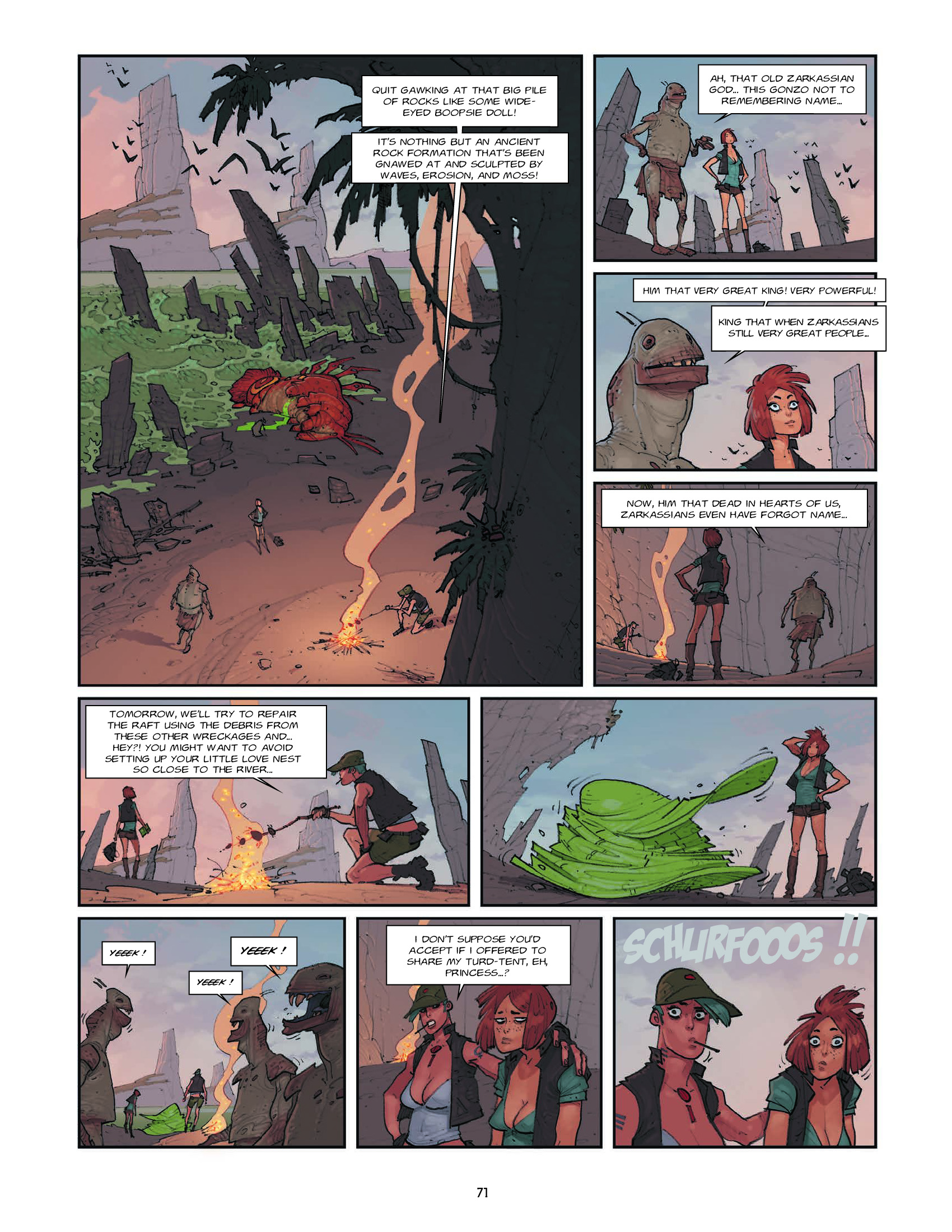 Read online Trapped on Zarkass comic -  Issue # TPB (Part 1) - 72