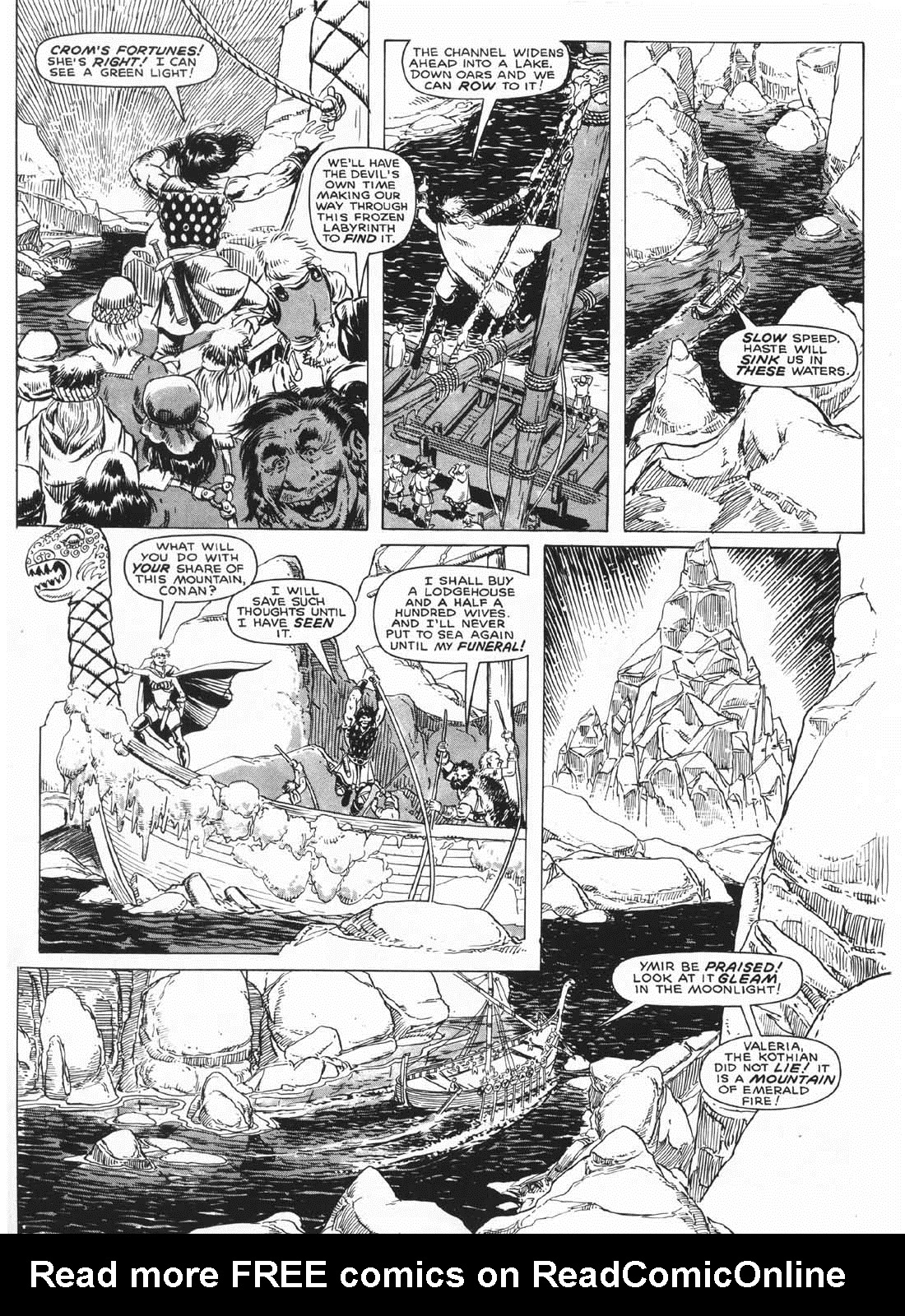 Read online The Savage Sword Of Conan comic -  Issue #170 - 31