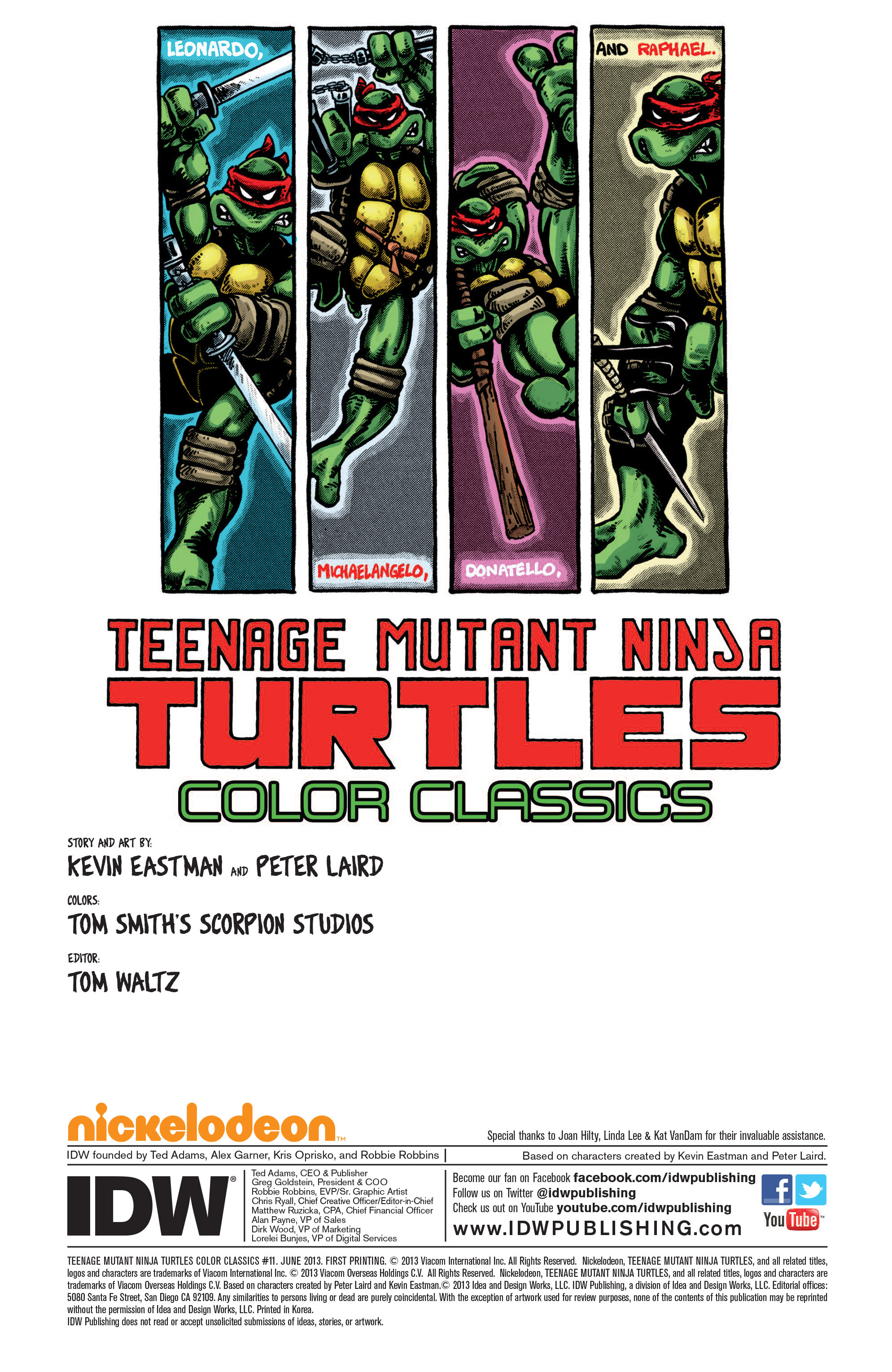 Read online Teenage Mutant Ninja Turtles Color Classics (2012) comic -  Issue #11 - 2