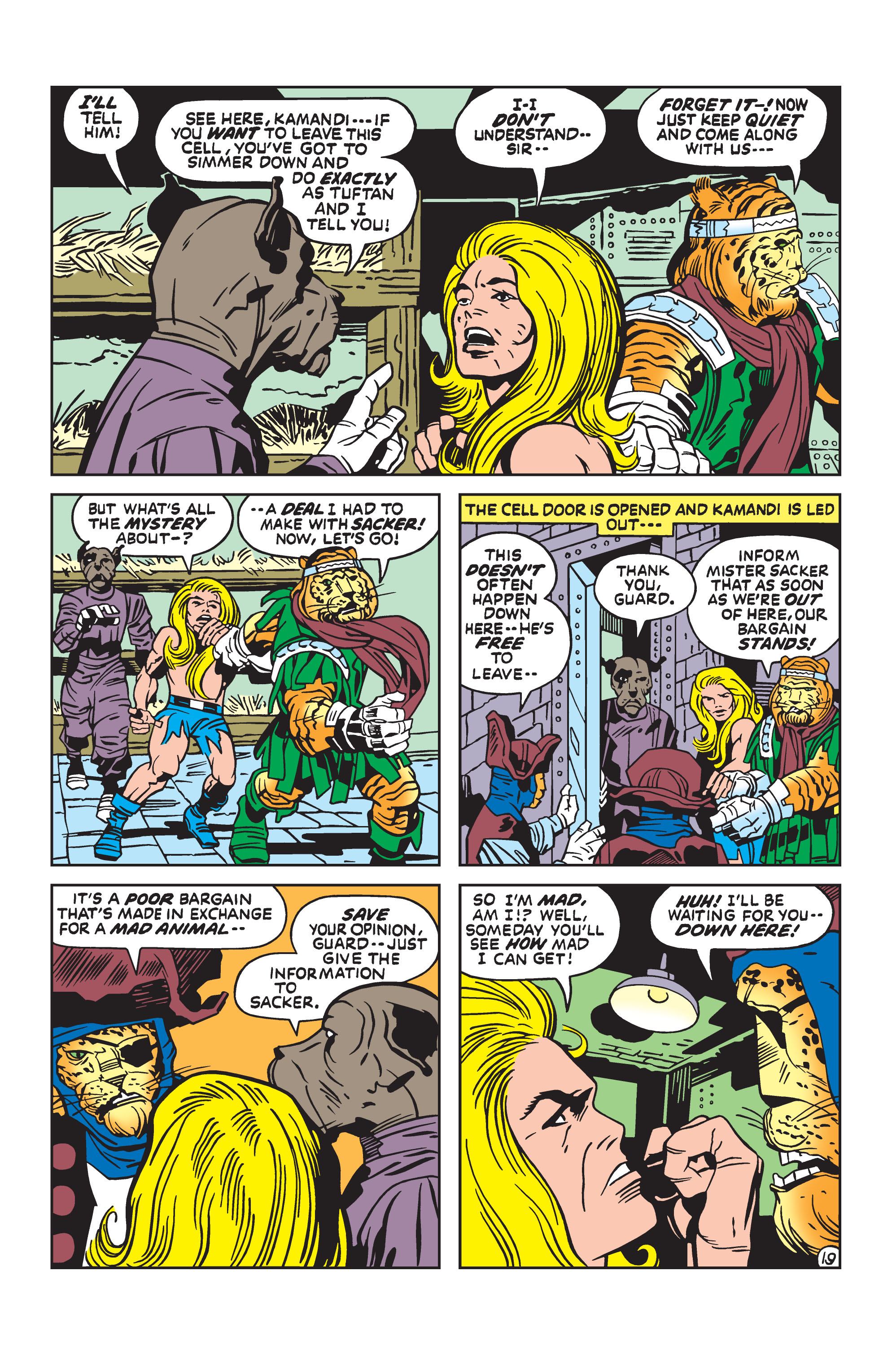Read online Kamandi, The Last Boy On Earth comic -  Issue #14 - 19