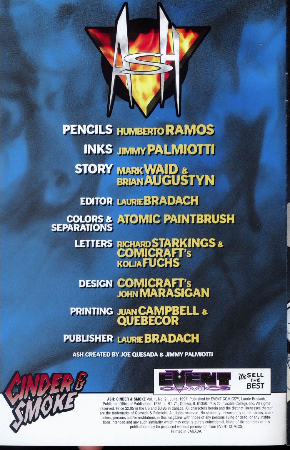 Read online Ash: Cinder & Smoke comic -  Issue #2 - 2