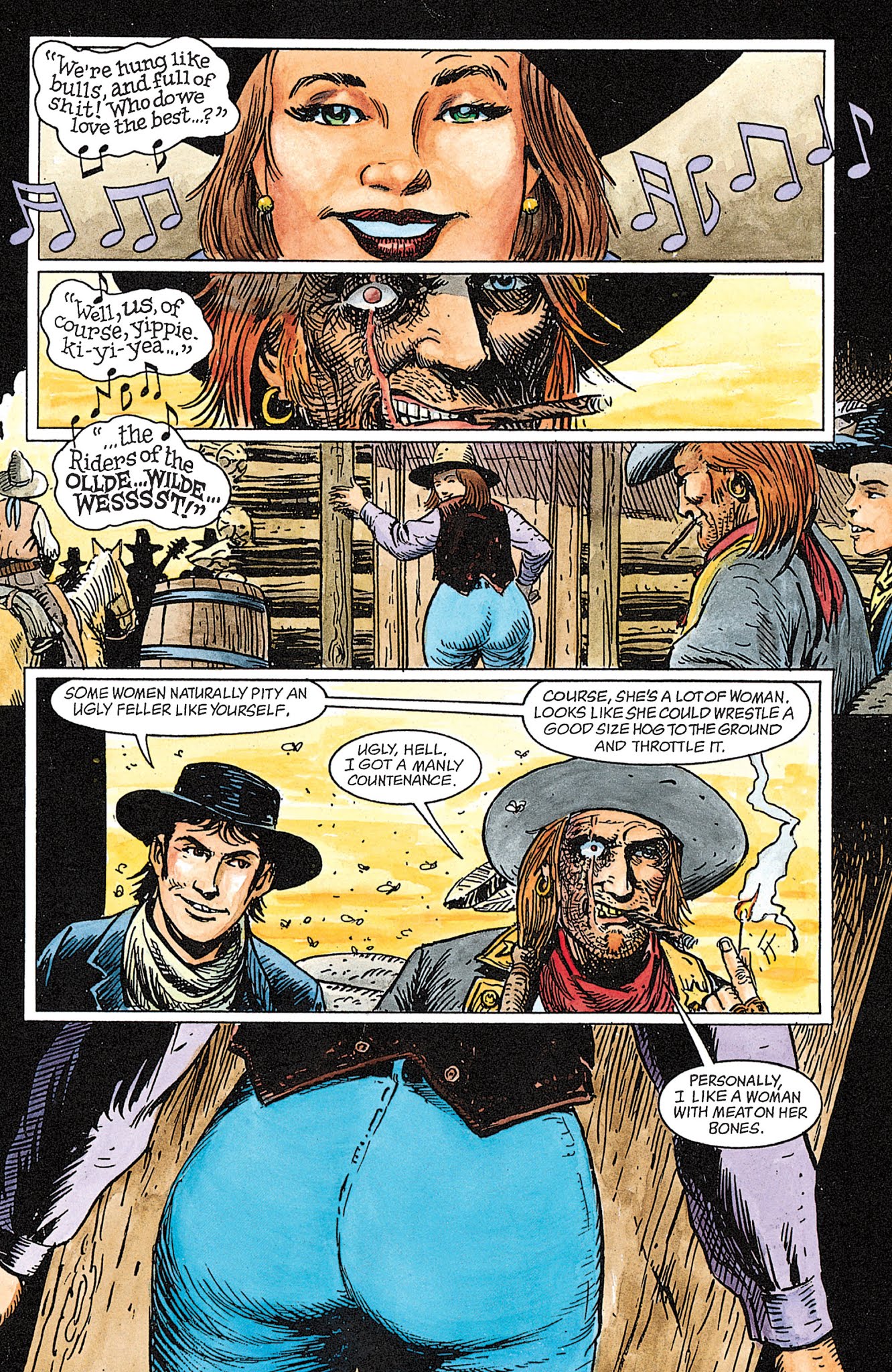 Read online Jonah Hex: Shadows West comic -  Issue # TPB (Part 3) - 8