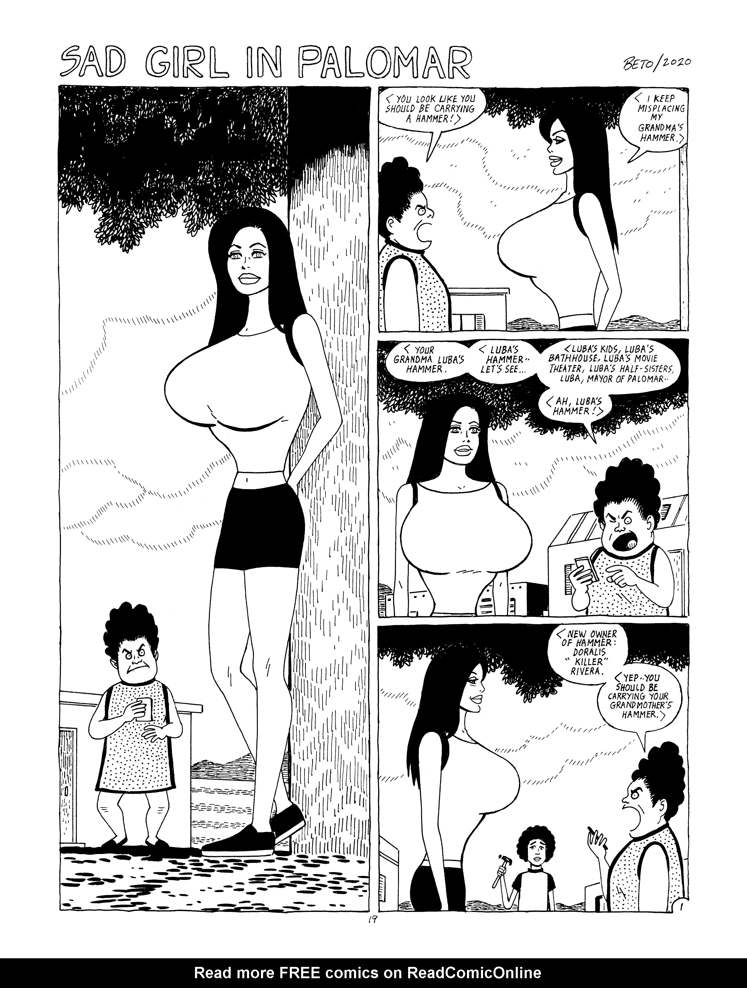Read online Love and Rockets (2016) comic -  Issue #9 - 21