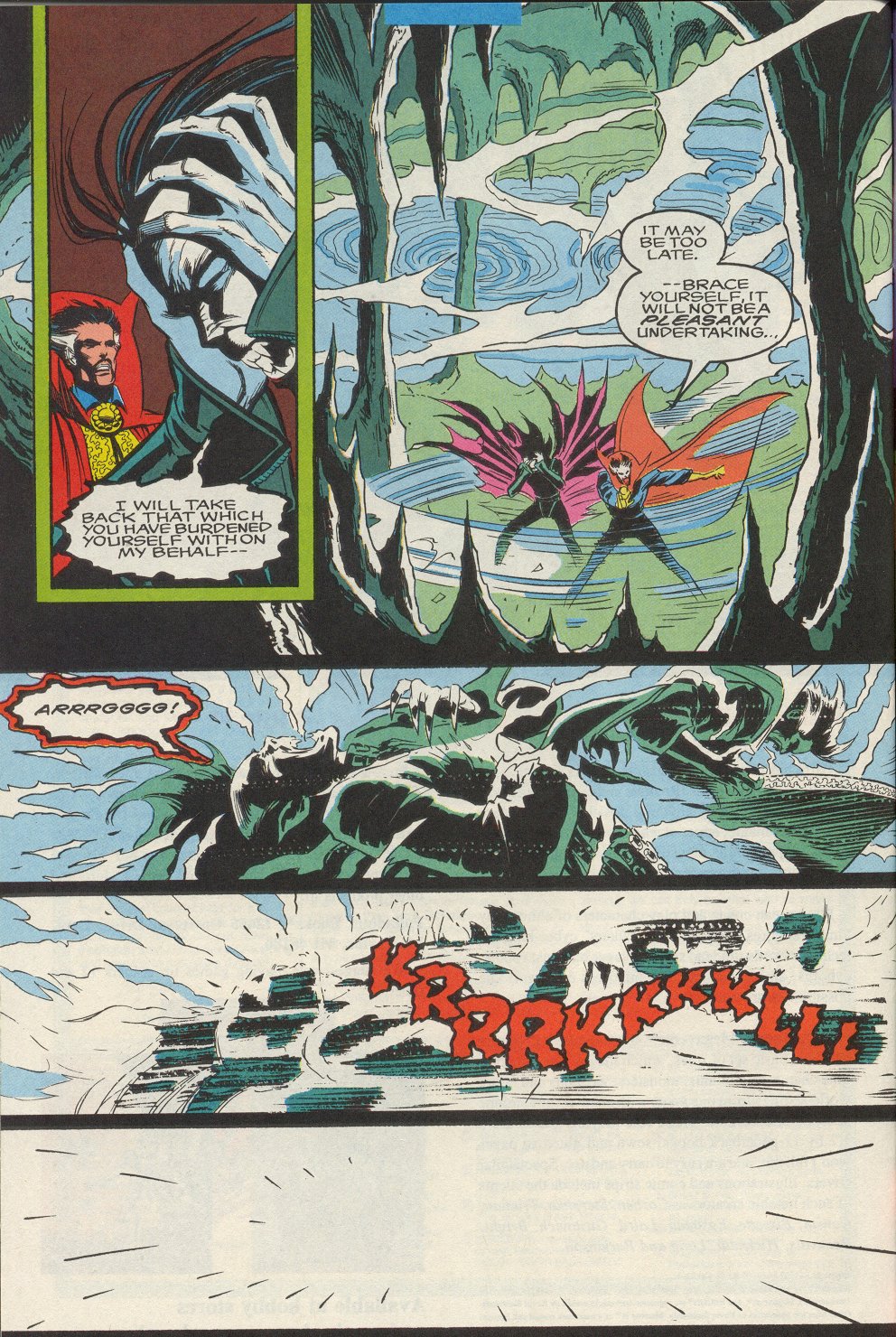 Read online Morbius: The Living Vampire (1992) comic -  Issue #9 - 22