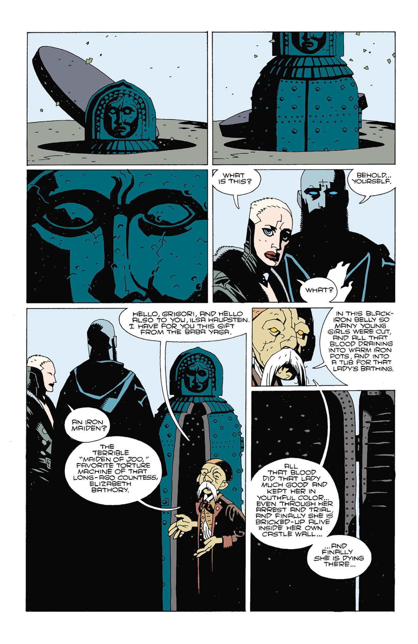 Read online Hellboy: Wake the Devil comic -  Issue # _TPB - 94