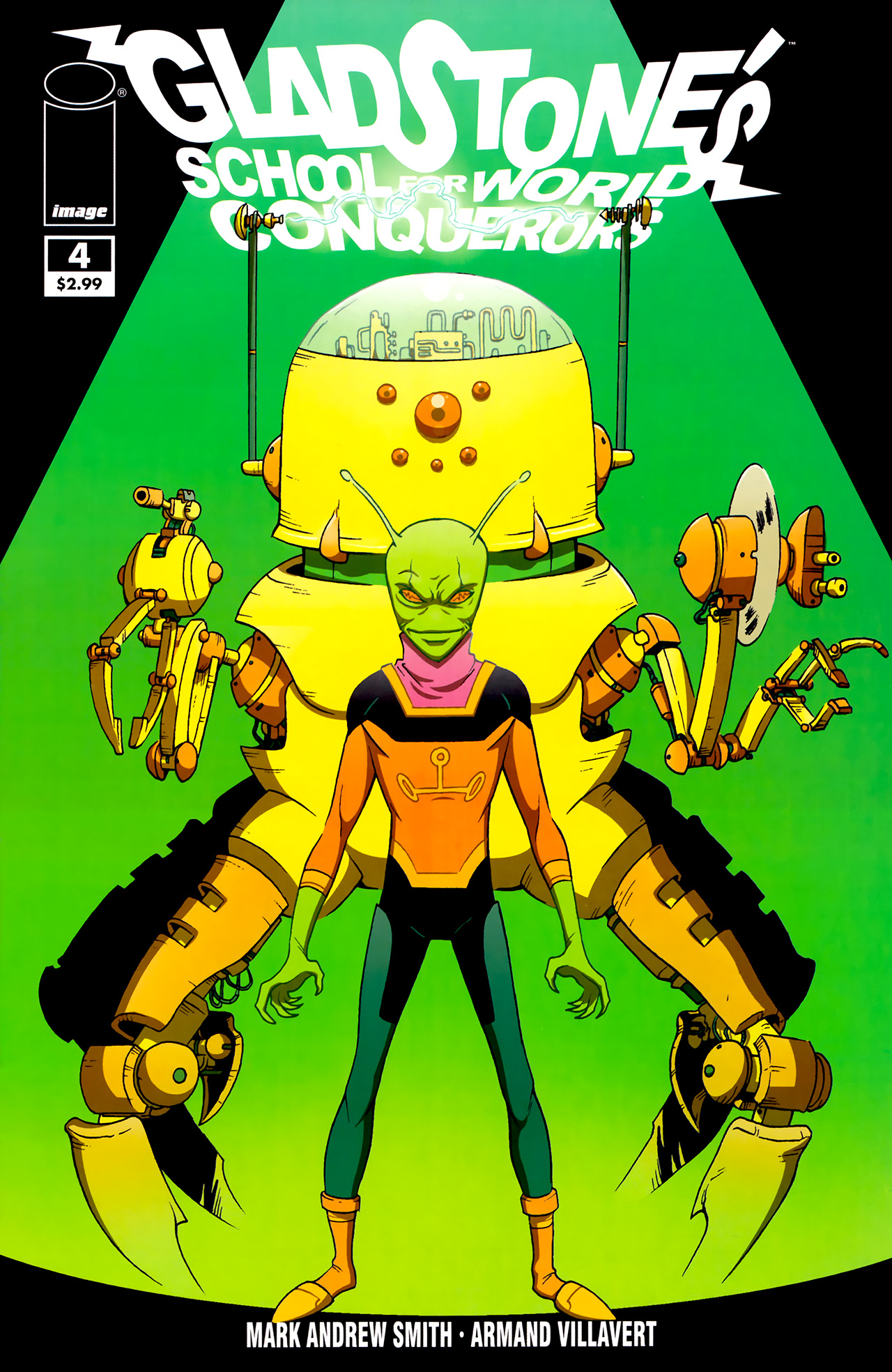 Read online Gladstone's School for World Conquerors (2011) comic -  Issue #4 - 1