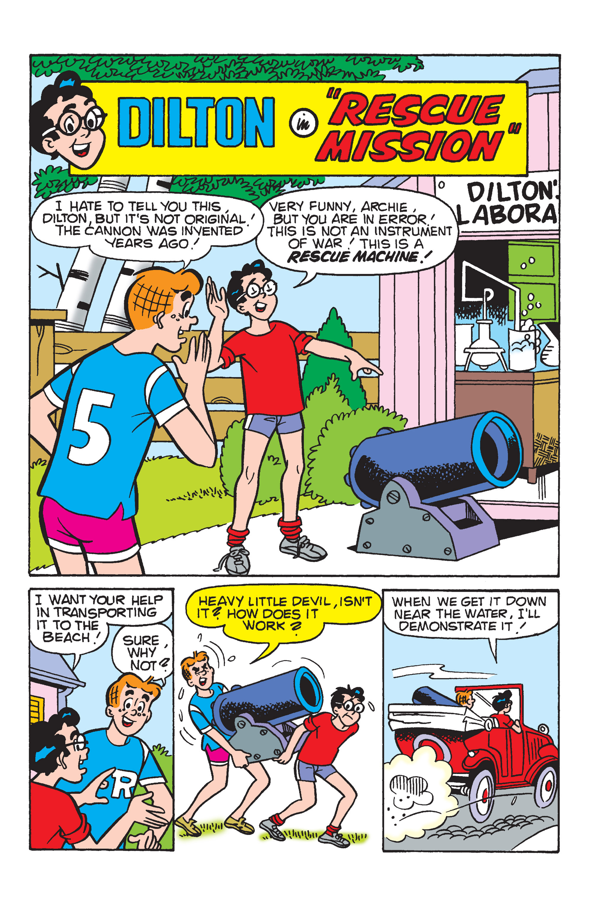 Read online Dilton's Doofy Inventions comic -  Issue # TPB - 81