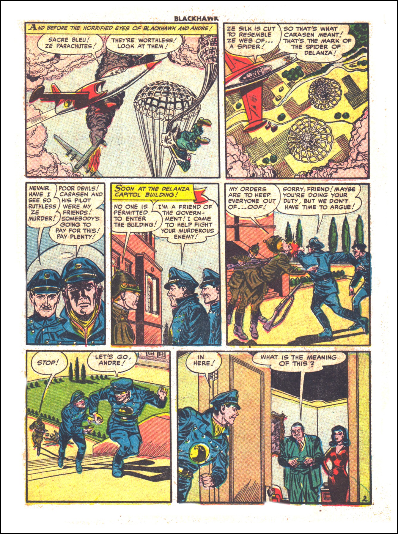 Read online Blackhawk (1957) comic -  Issue #58 - 19