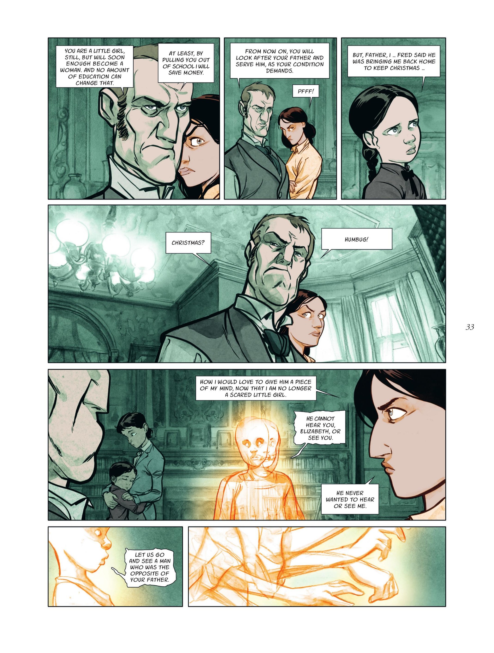 Read online A Christmas Carol: A Ghost Story comic -  Issue # Full - 35