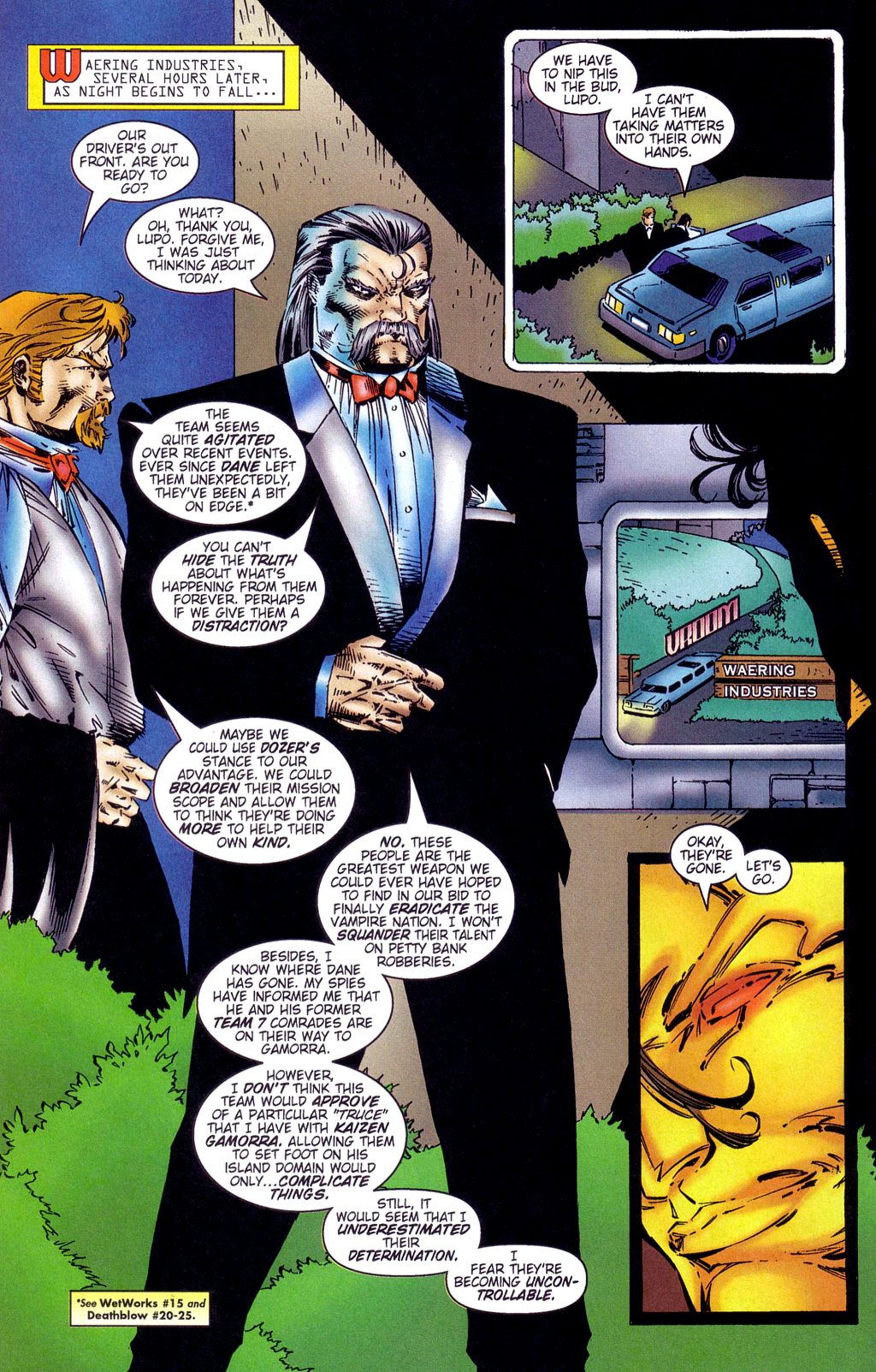 Read online Wetworks comic -  Issue #16 - 14