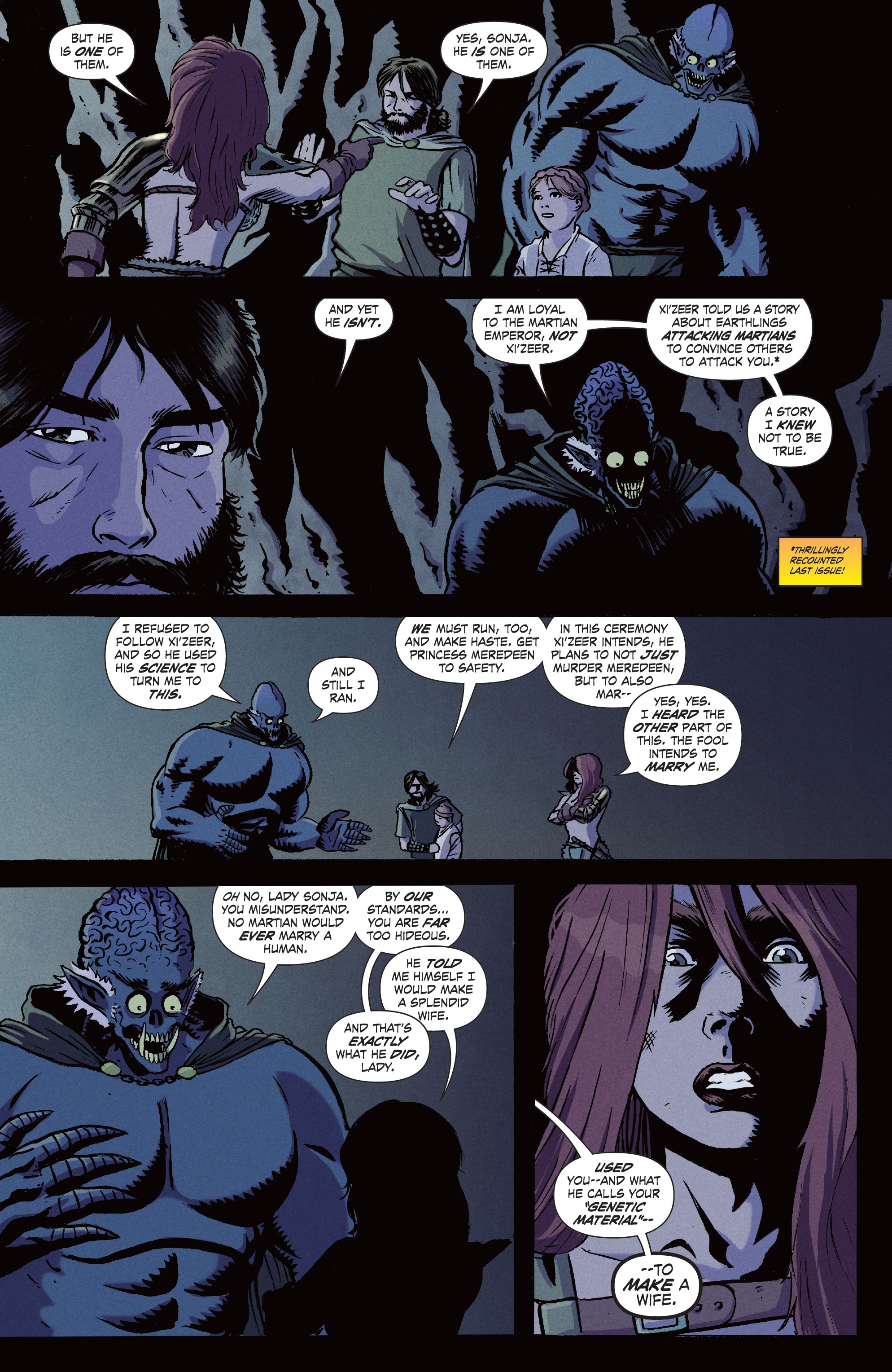 Read online Mars Attacks Red Sonja comic -  Issue #3 - 22